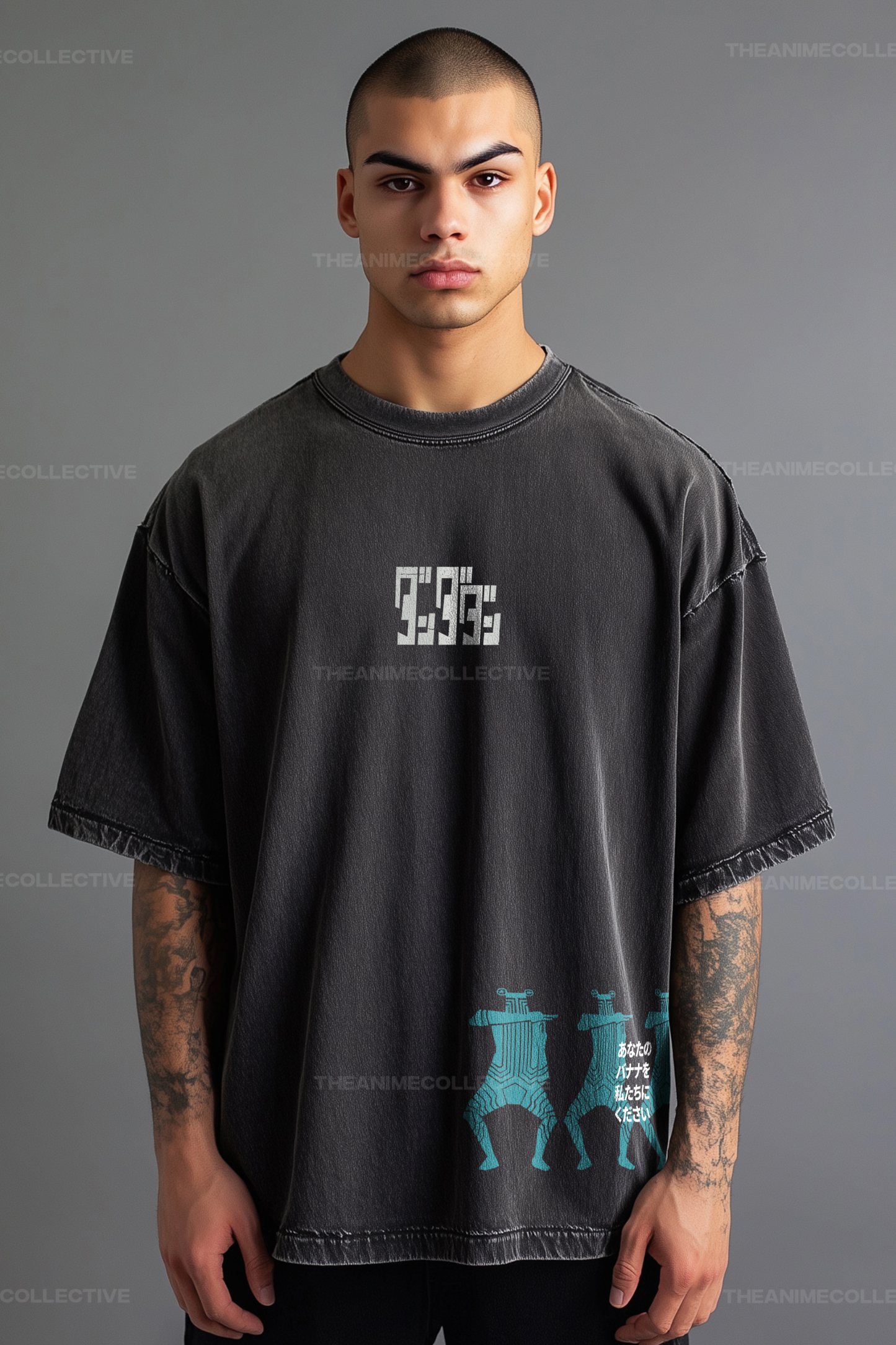 Serpo Alien Extended Vintage T-Shirt | Dandadan