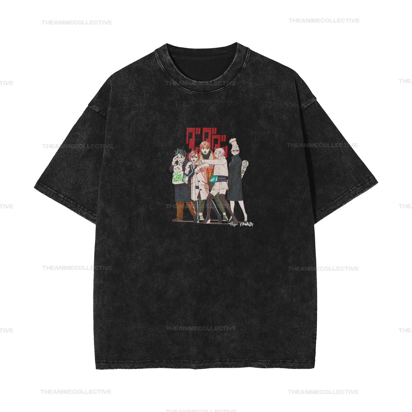 Supernatural Squad 2 Extended Vintage T-Shirt | Dandadan