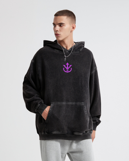 Vegeta Ultra Ego Vintage Hoodie | Dragon Ball Super