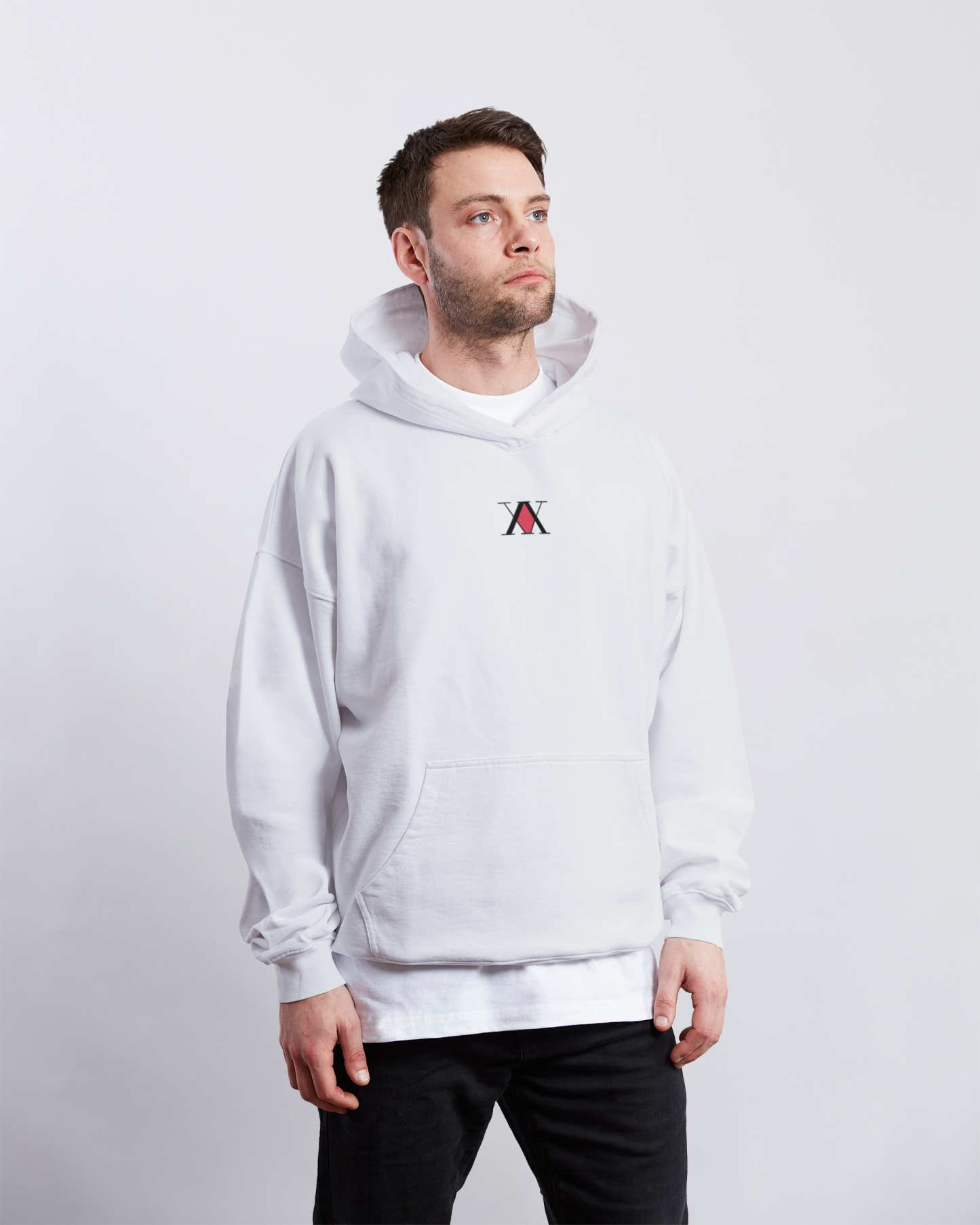 Dowsing Chain Akuma Collection | White Hoodie