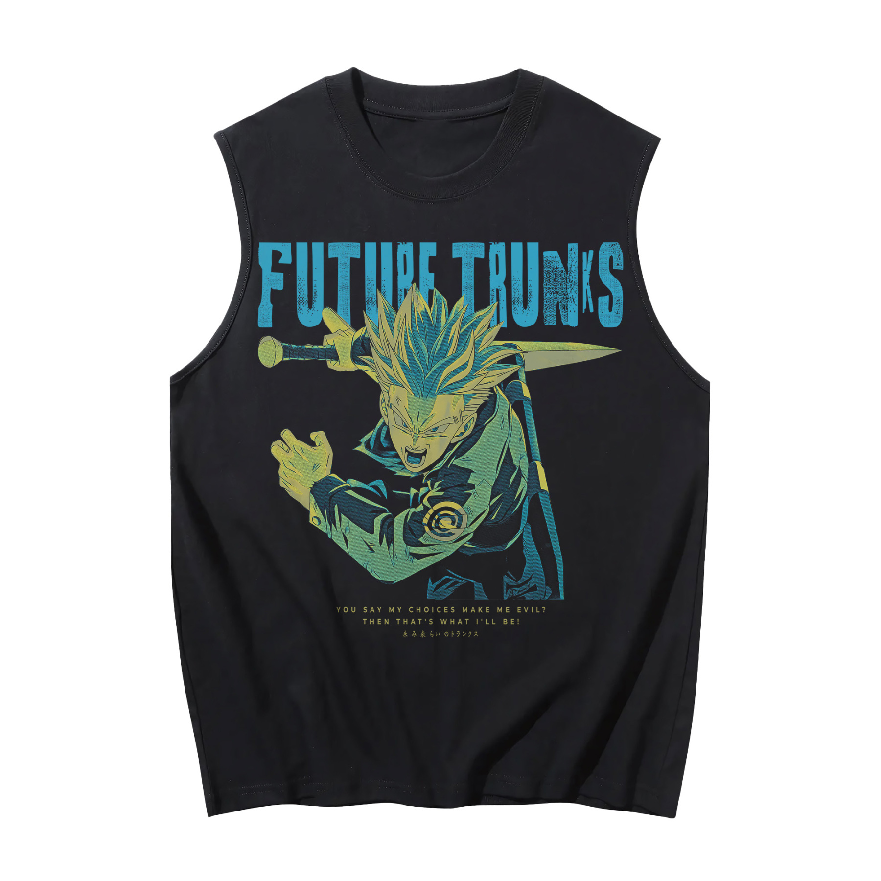 Future Trunks Tank Top Dragon Ball Super TheAnimeCollective