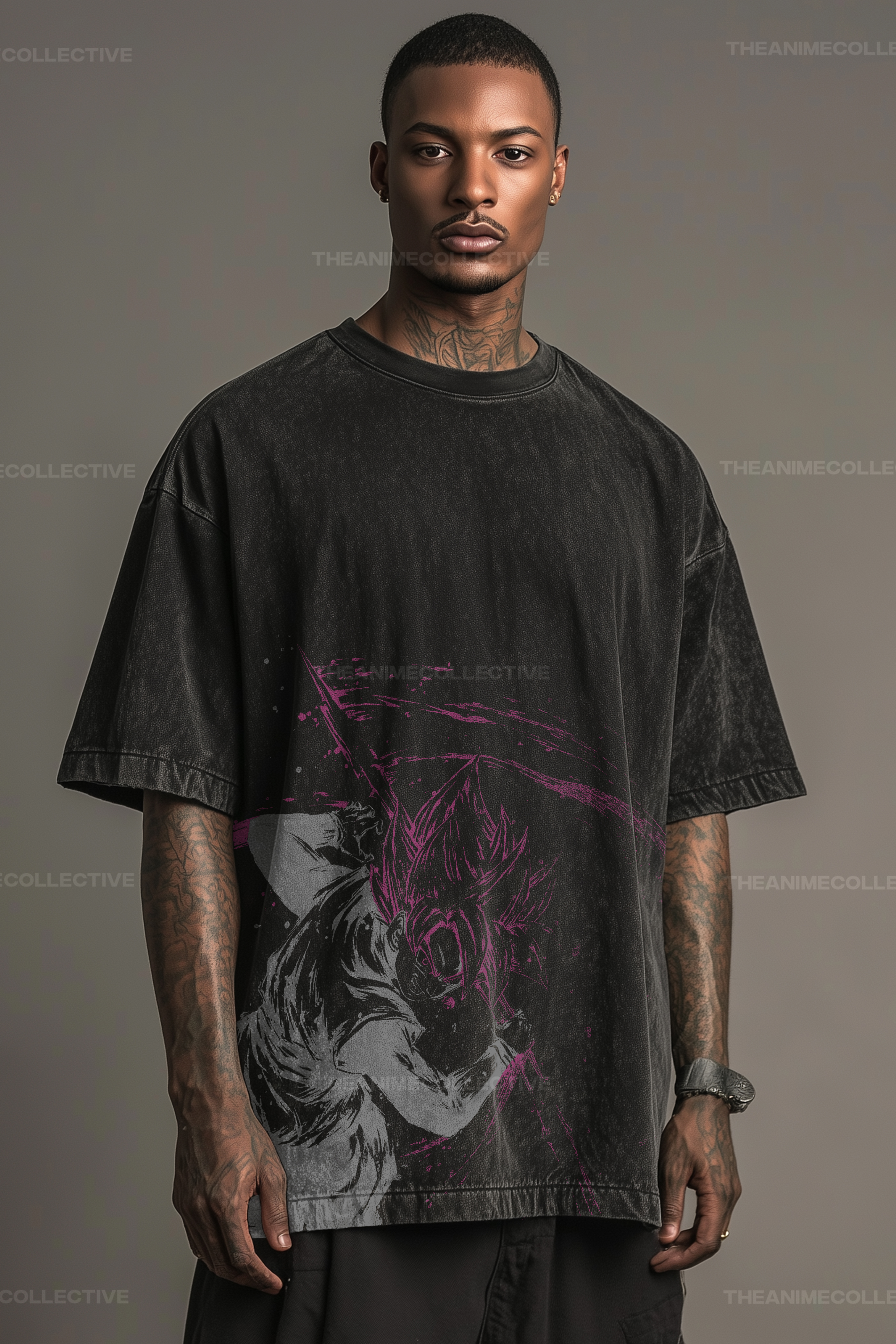 Goku Black Extended Vintage T-Shirt | Dragon Ball Super