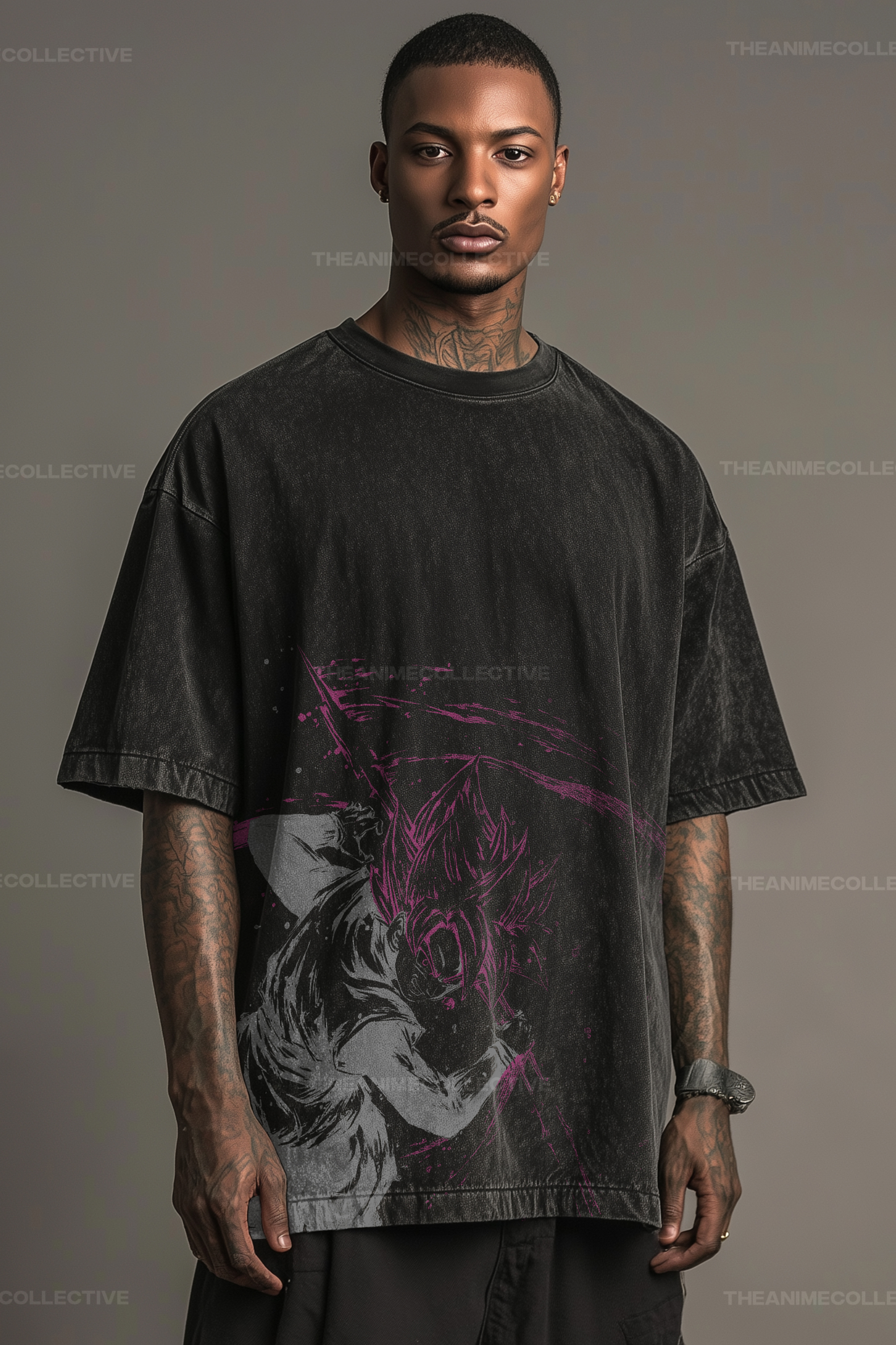 Goku Black Extended Vintage T-Shirt | Dragon Ball Super