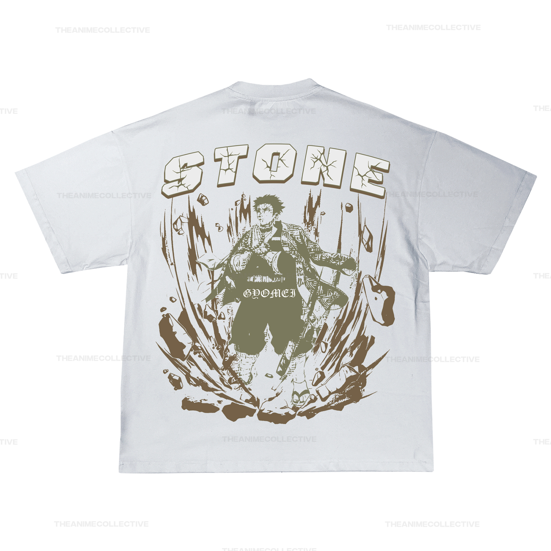 Gyomei White T-Shirt | Demon Slayer