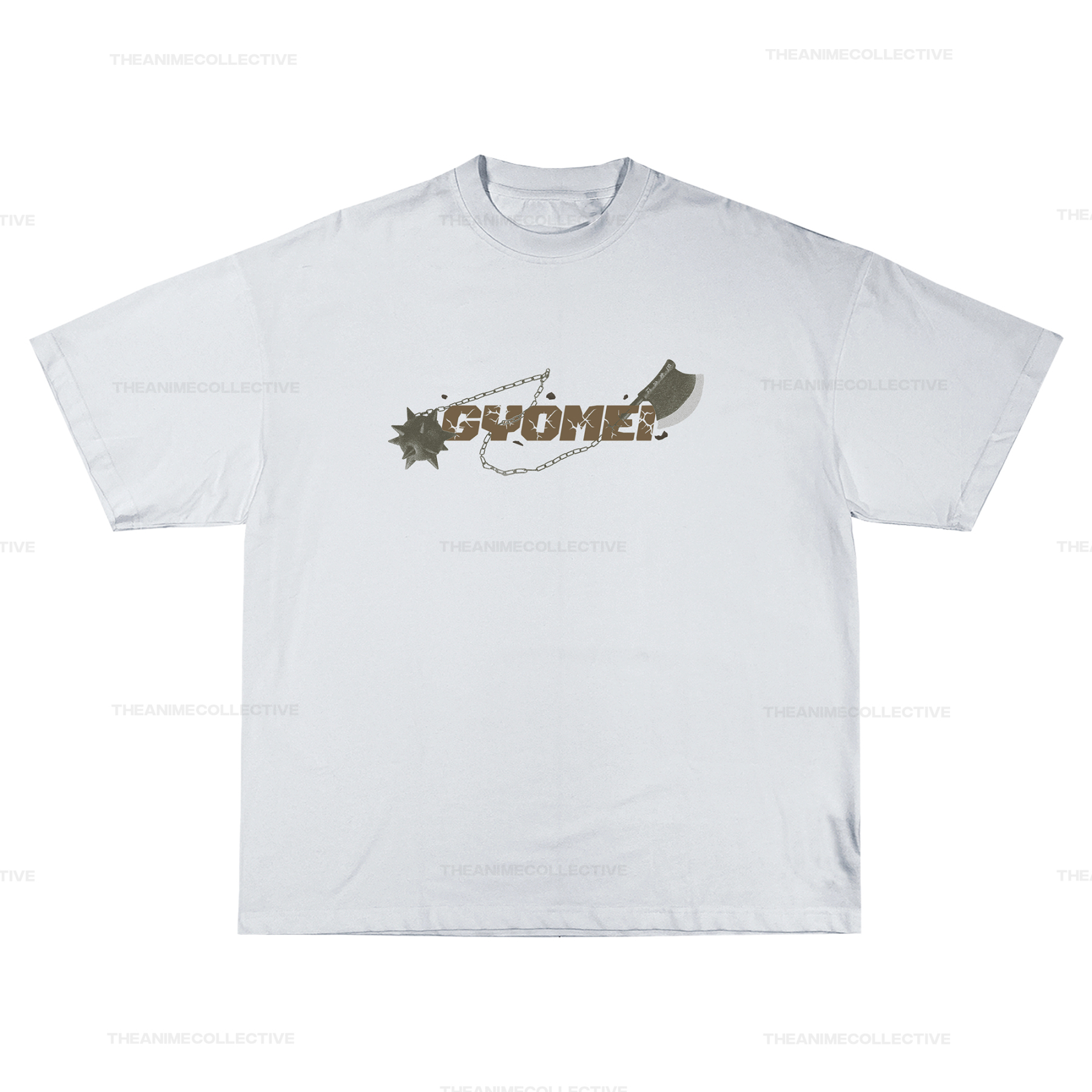 Gyomei White T-Shirt | Demon Slayer