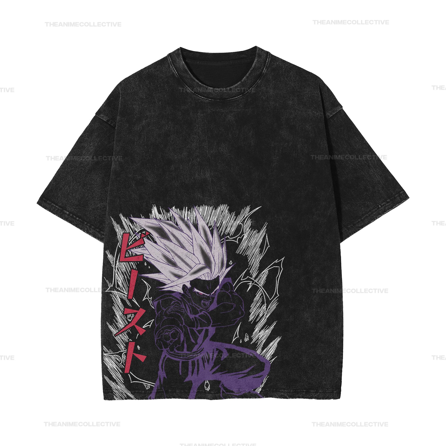 Gohan Extended Vintage T-Shirt | Dragon Ball
