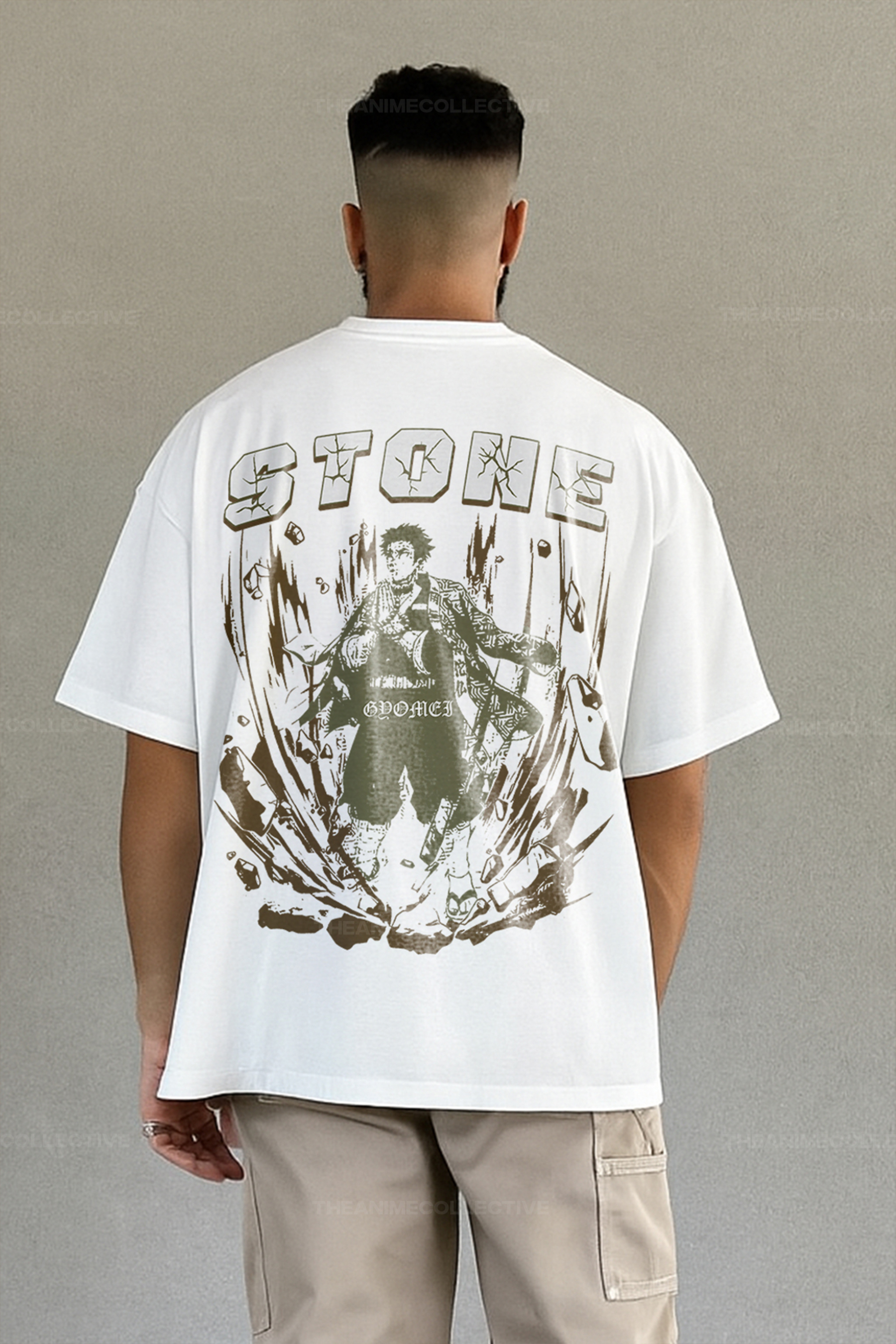 Gyomei White T-Shirt | Demon Slayer