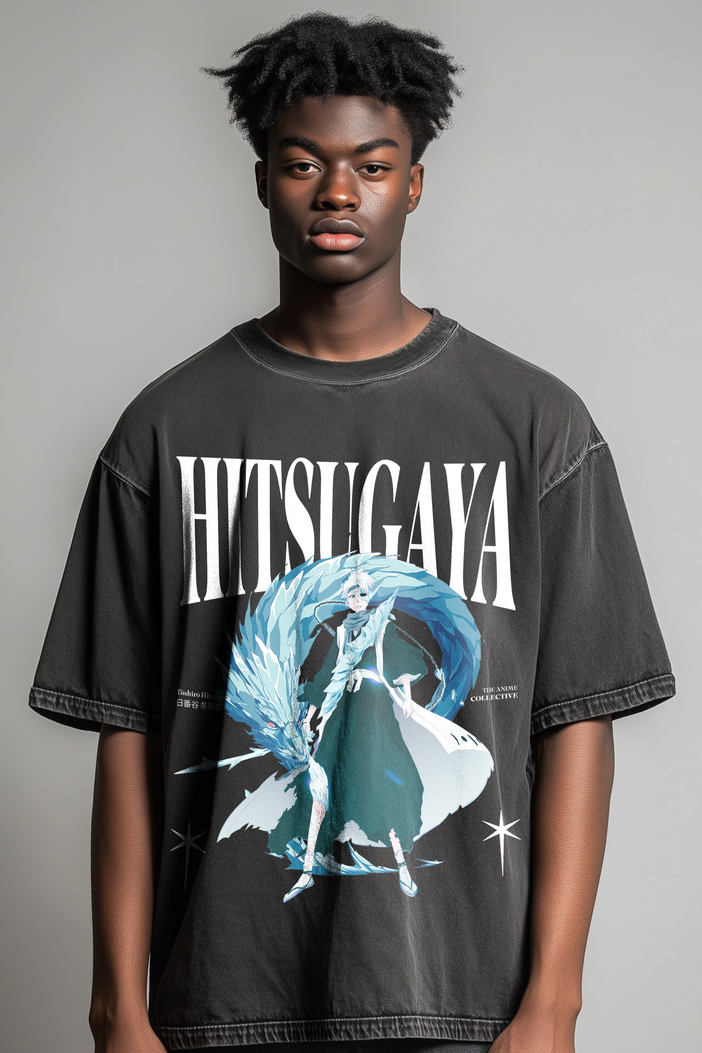 Hitsugaya Vintage Oversized T-Shirt | Bleach