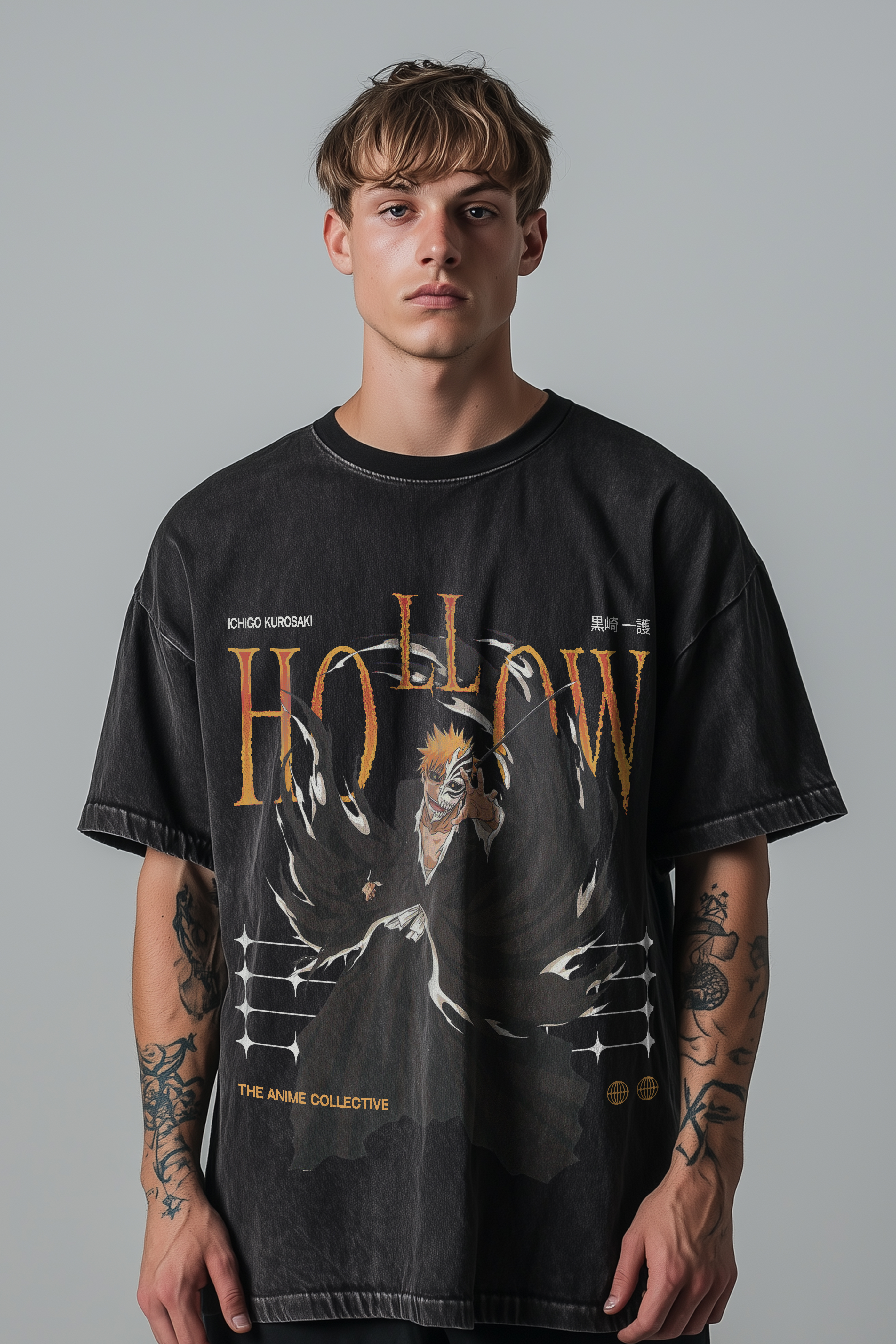 Ichigo Vintage Oversized T-Shirt | Bleach