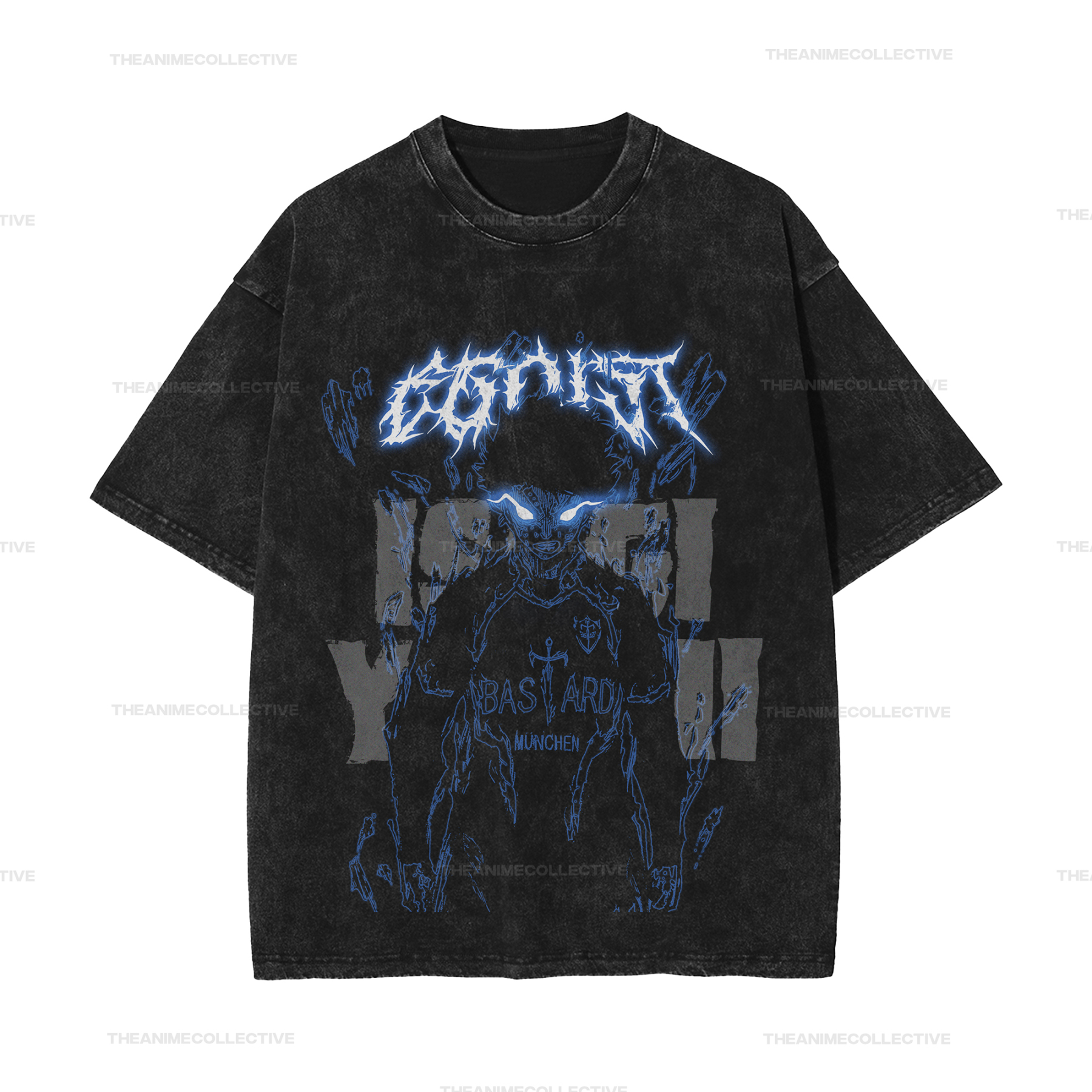 Isagi Extended Vintage T-Shirt | Blue Lock