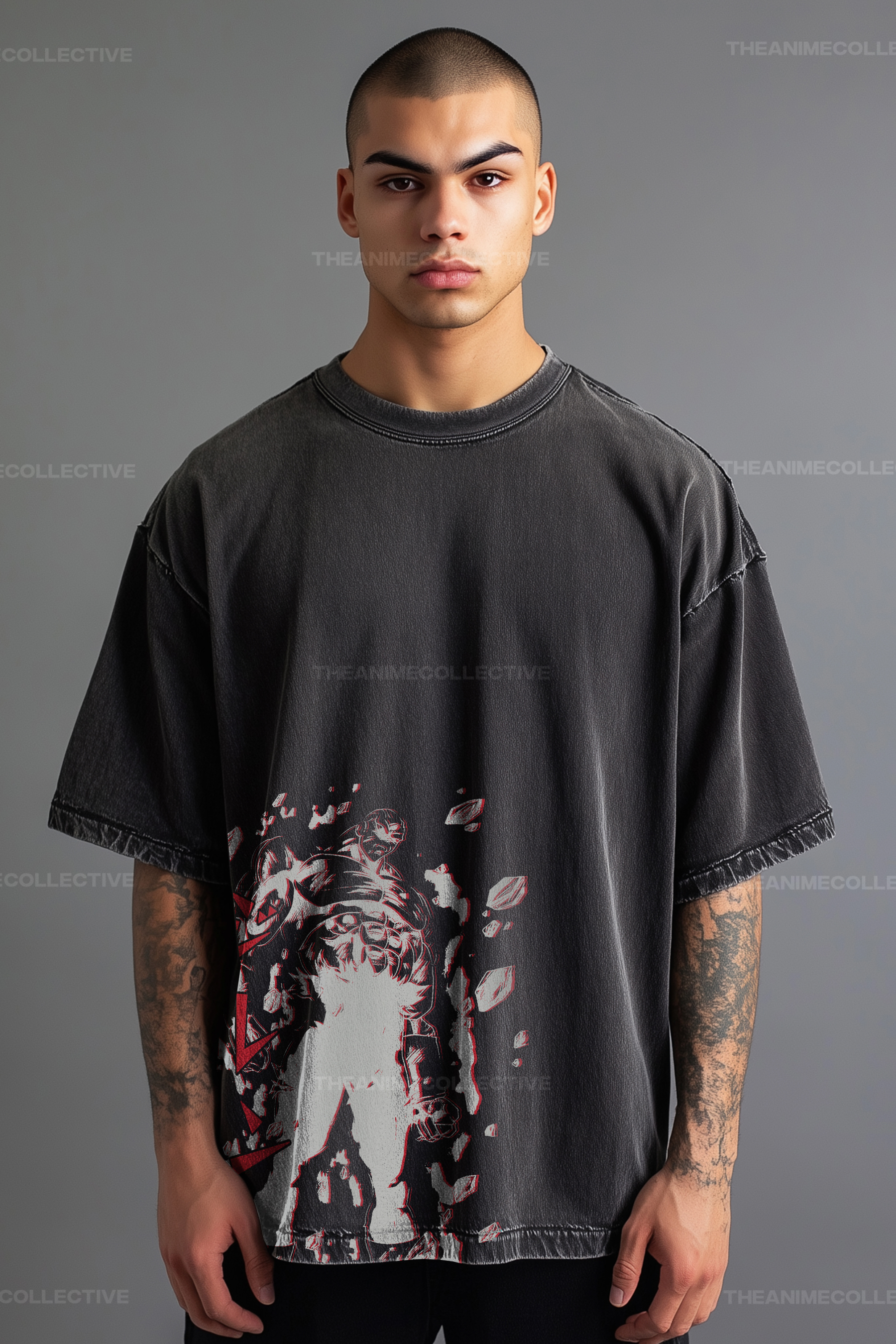 Jiren Extended Vintage T-Shirt | Dragon Ball Super