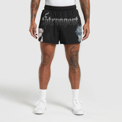 All-Over Print Men's Basketball Shorts Fast Drying