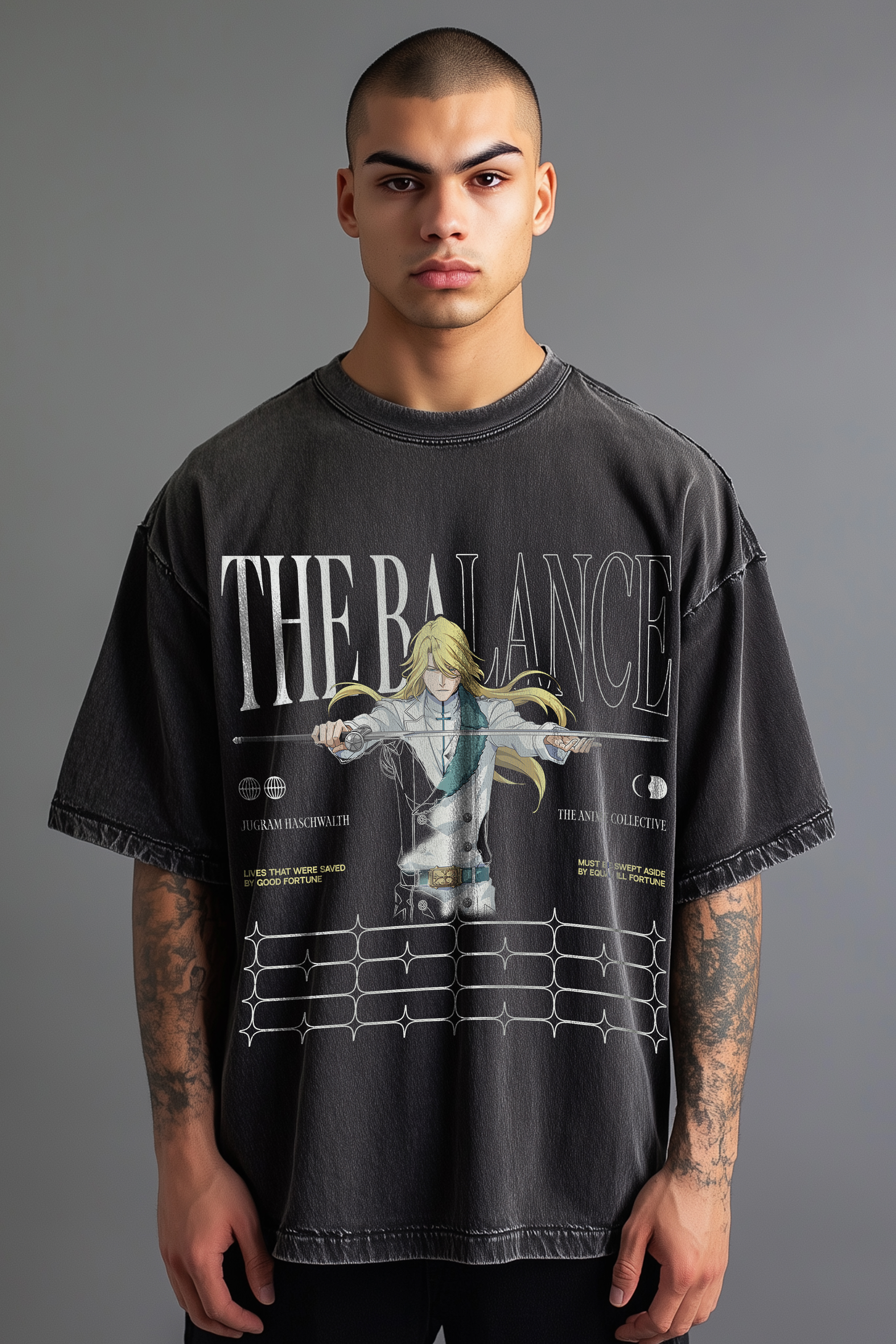 Jugram Vintage Oversized T-Shirt | Bleach