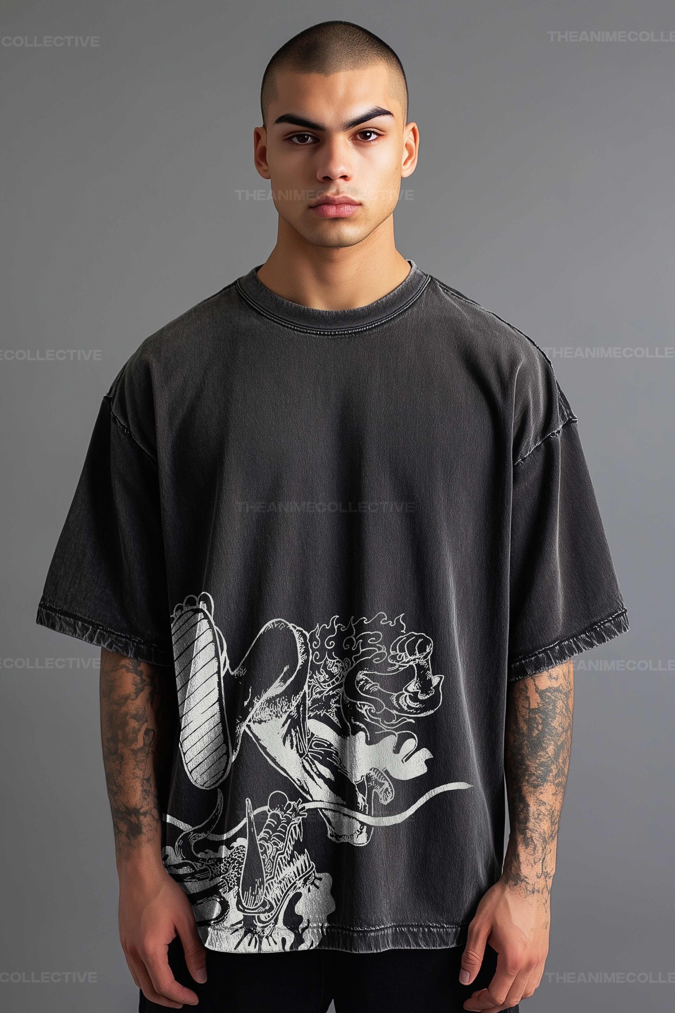 Luffy Extended Vintage T-Shirt | One Piece