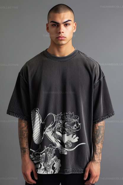 Luffy Extended Vintage T-Shirt | One Piece