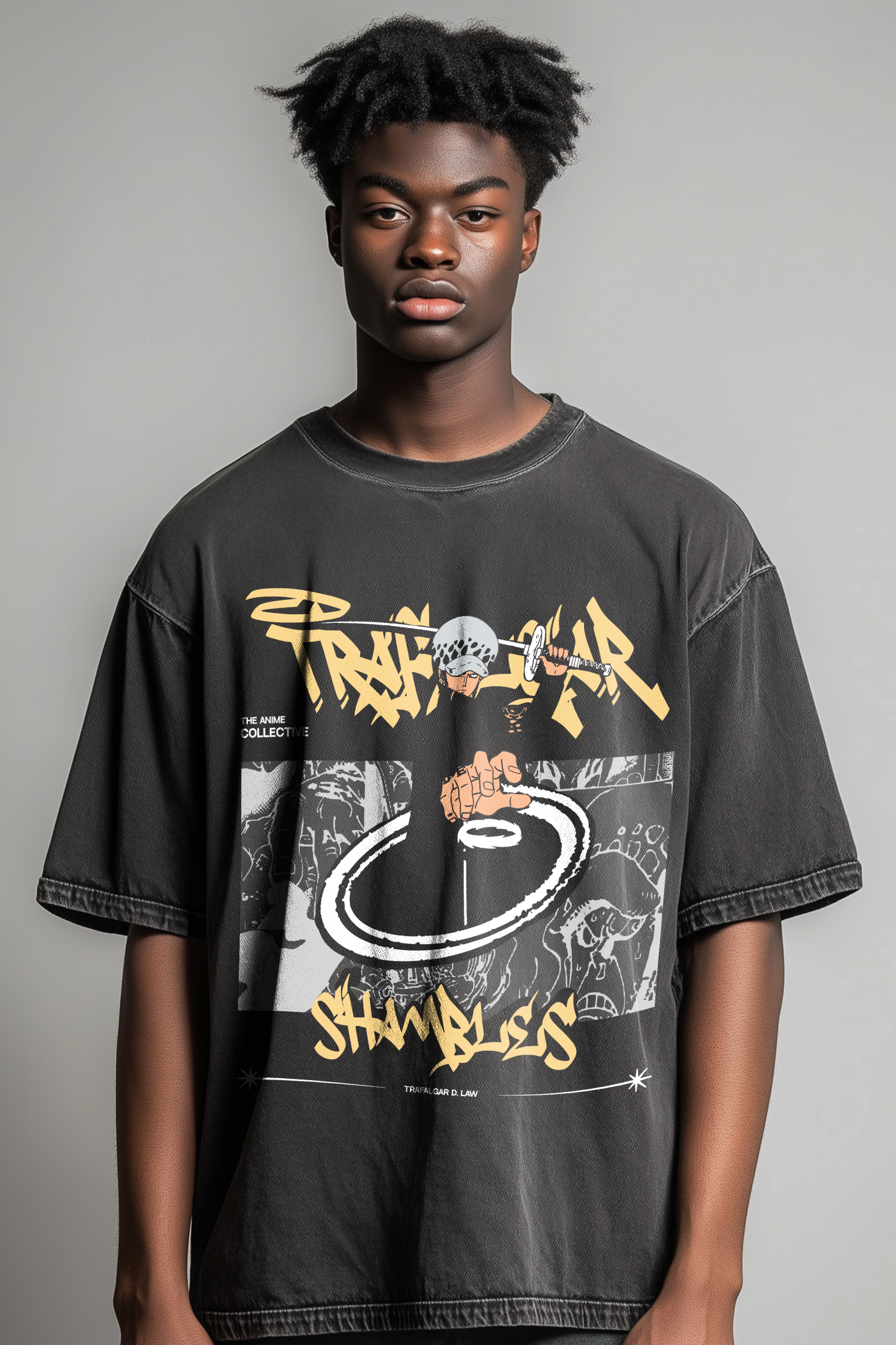 Law Vintage Oversized T-Shirt | One Piece