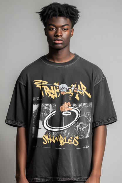 Law Vintage Oversized T-Shirt – TheAnimeCollective