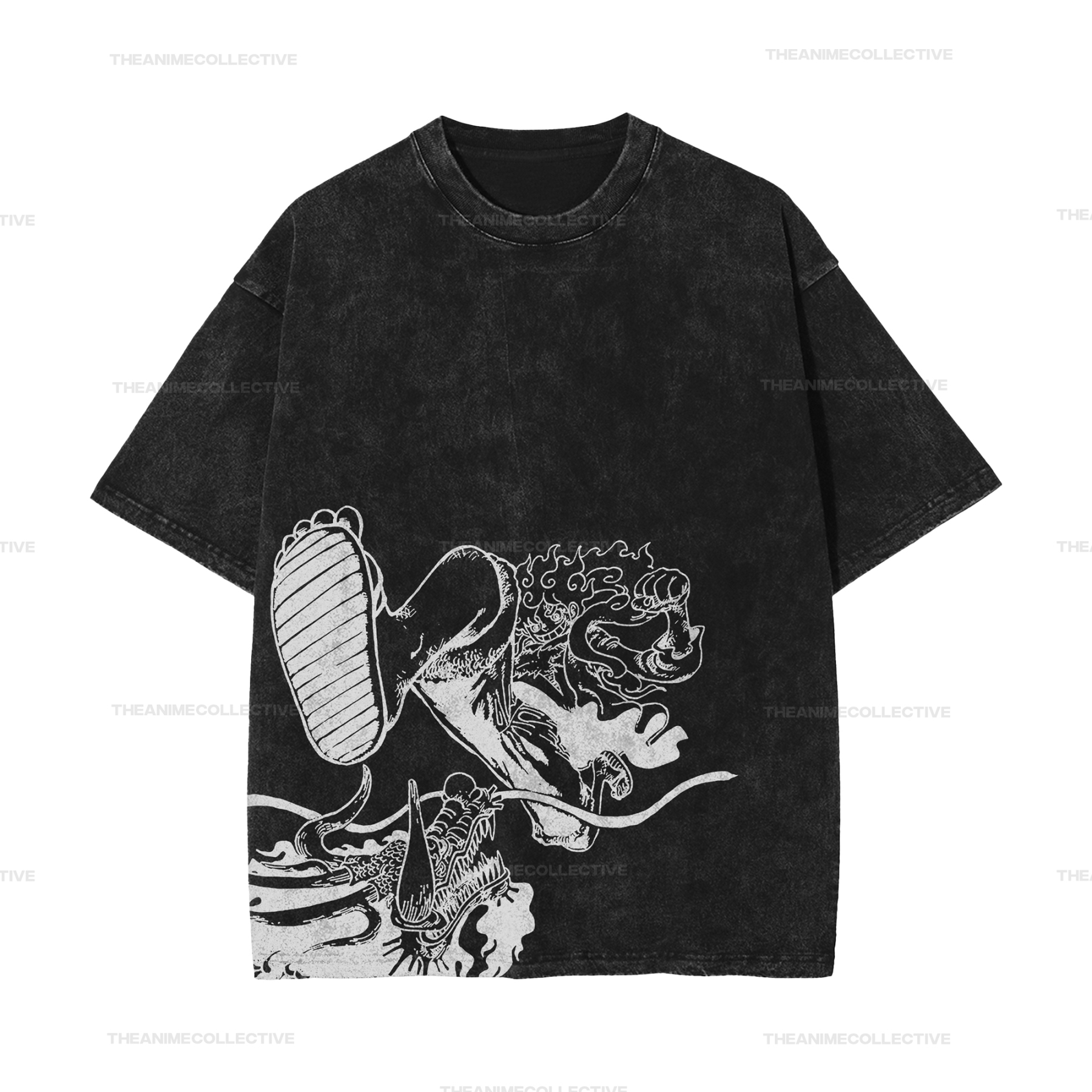 Luffy Extended Vintage T-Shirt | One Piece