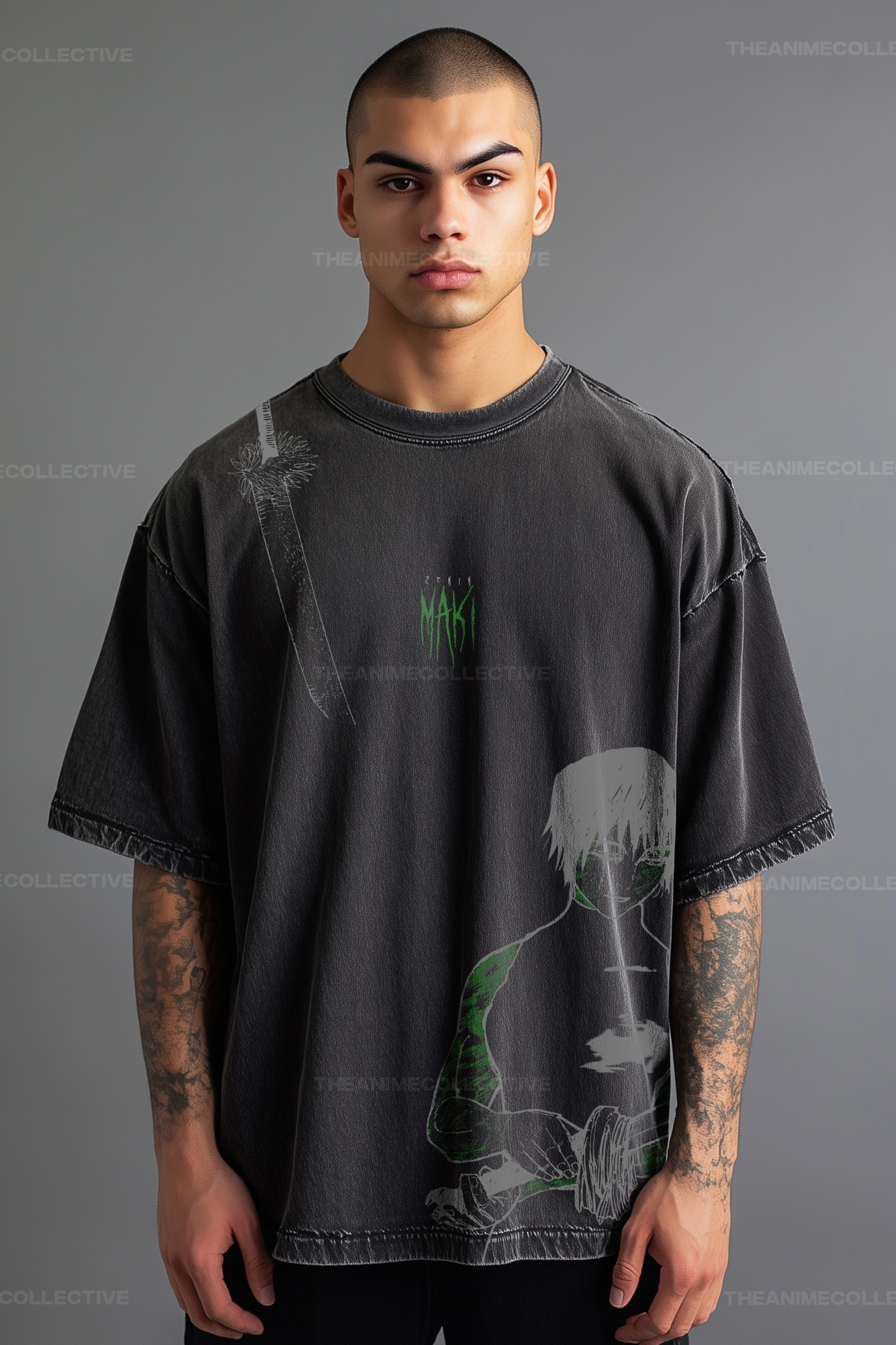 Maki Extended Vintage T-Shirt | Jujutsu Kaisen