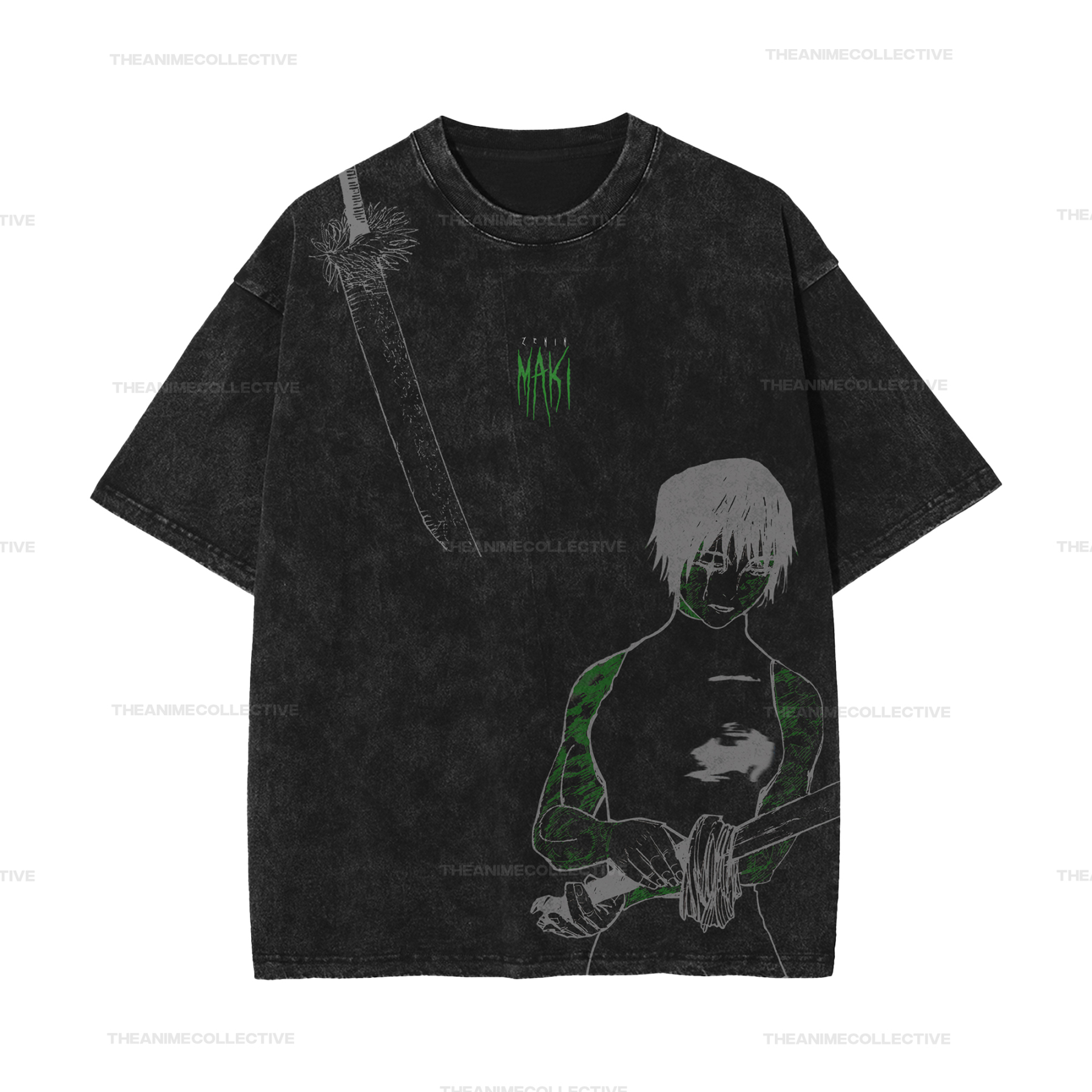 Maki Extended Vintage T-Shirt | Jujutsu Kaisen