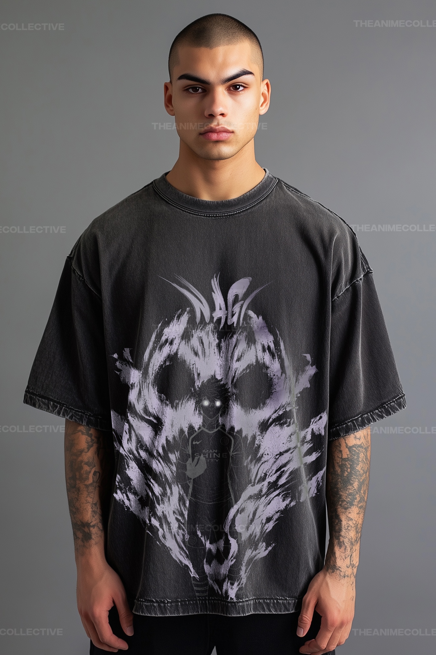 Nagi Extended Vintage T-Shirt | Blue Lock