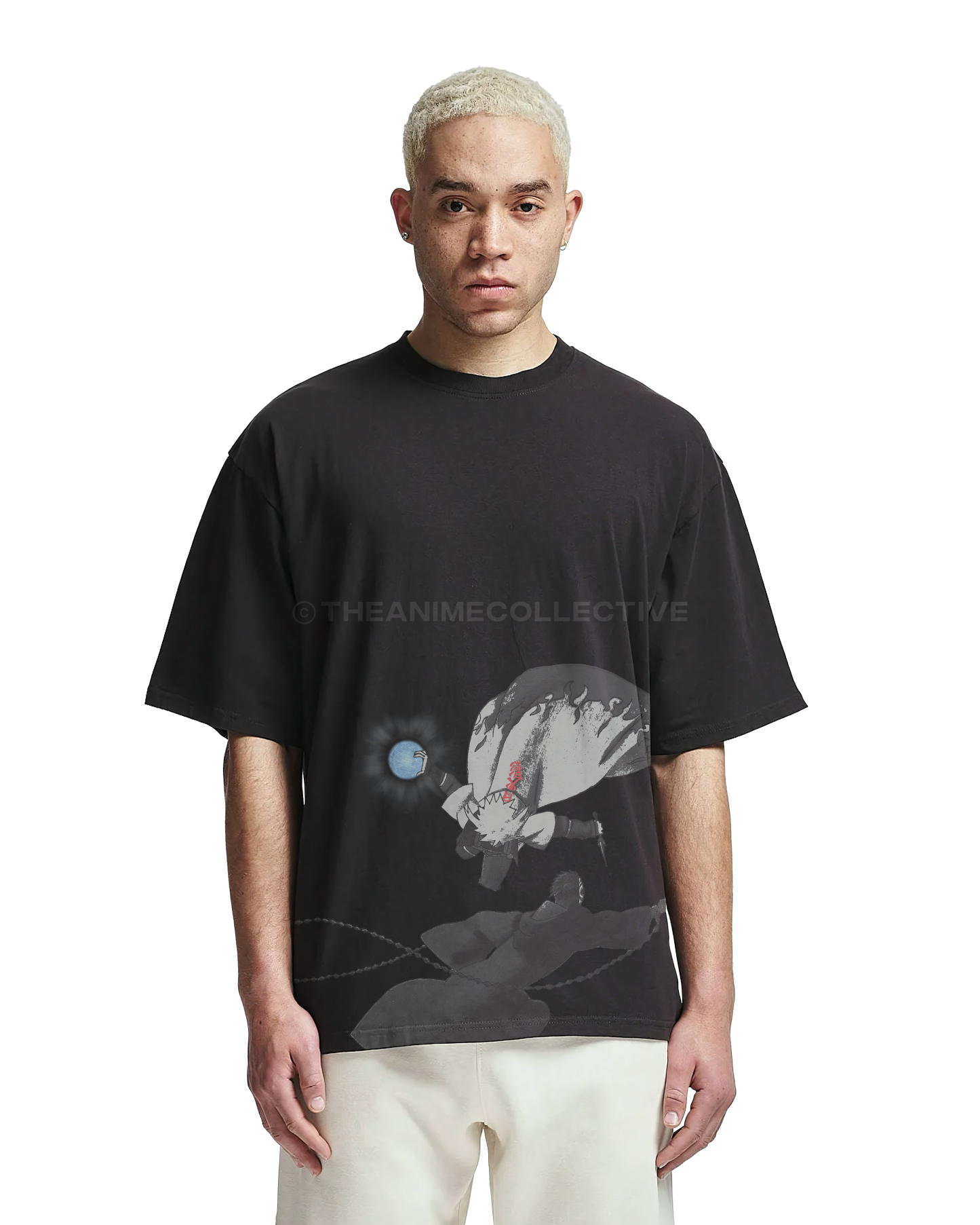 Flying Raijin Heavy T-Shirt | Naruto Manga Edition