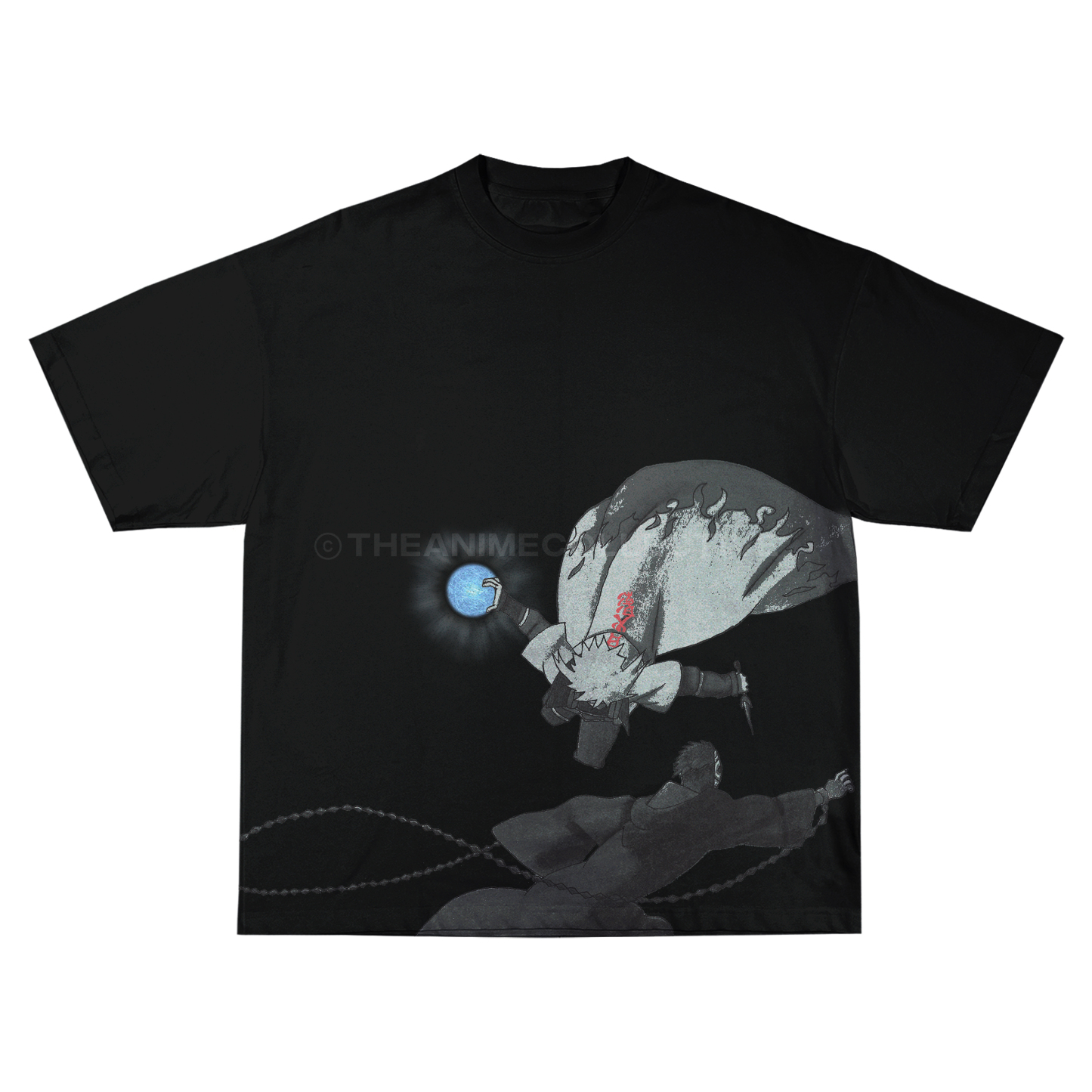 Flying Raijin Heavy T-Shirt | Naruto Manga Edition