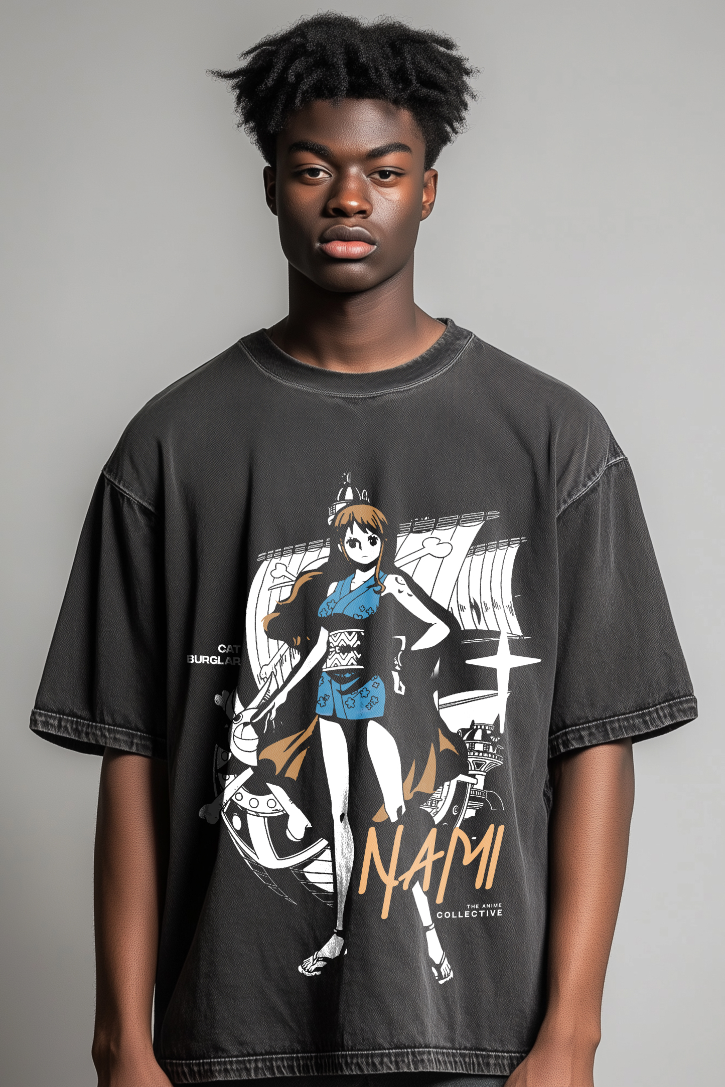 Nami Vintage Oversized T-Shirt | One Piece