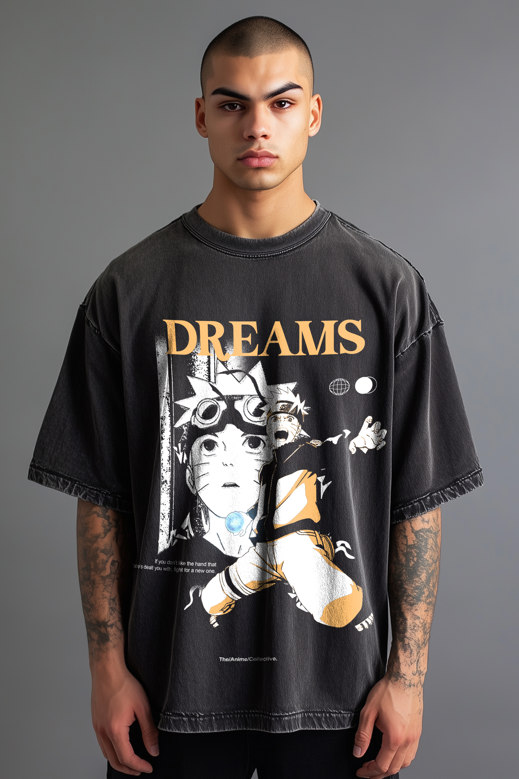 Naruto Vintage Oversized T-Shirt | Naruto Shippuden