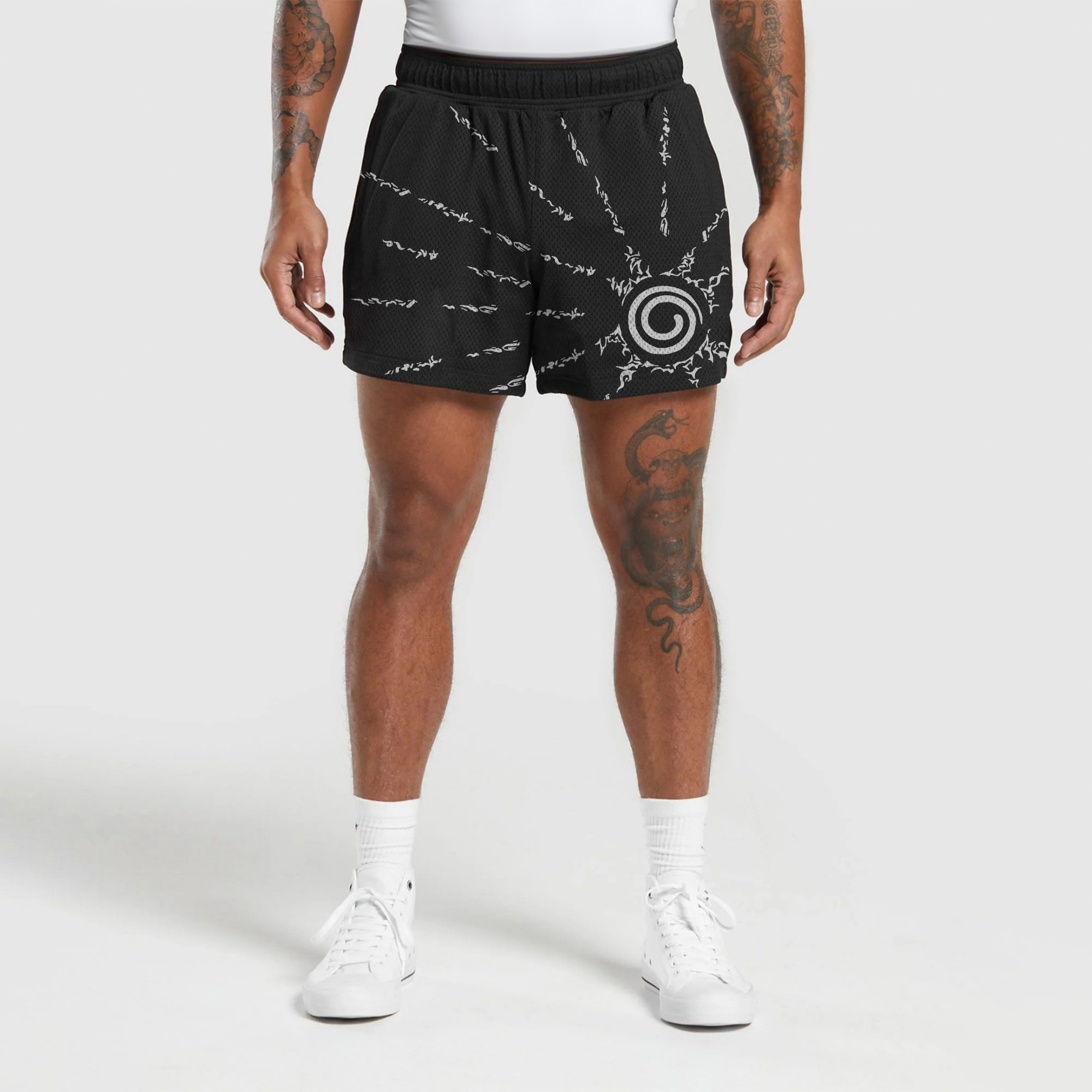 All-Over Print Men's Basketball Shorts Fast Drying