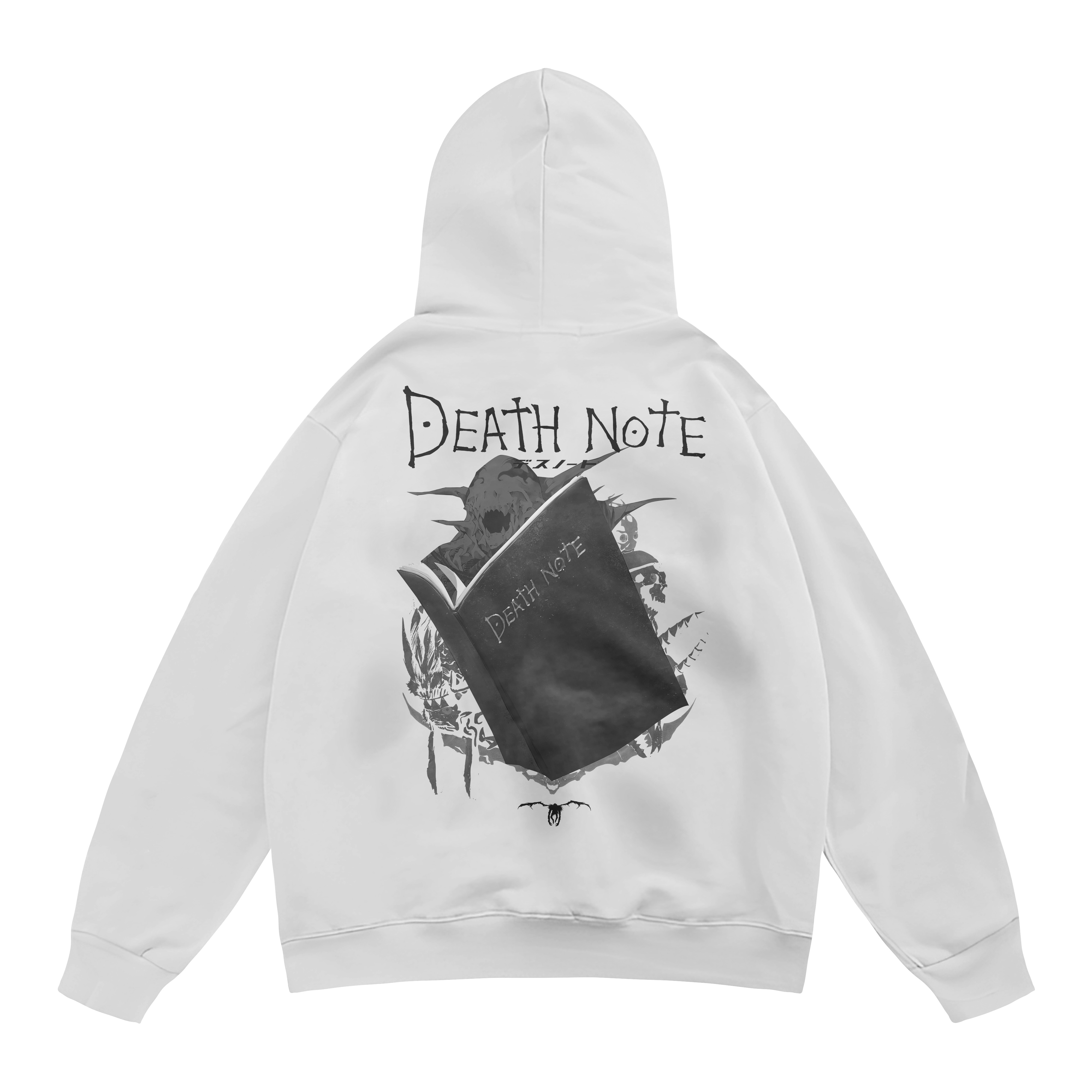 Death Note Akuma Collection | White Hoodie – TheAnimeCollective