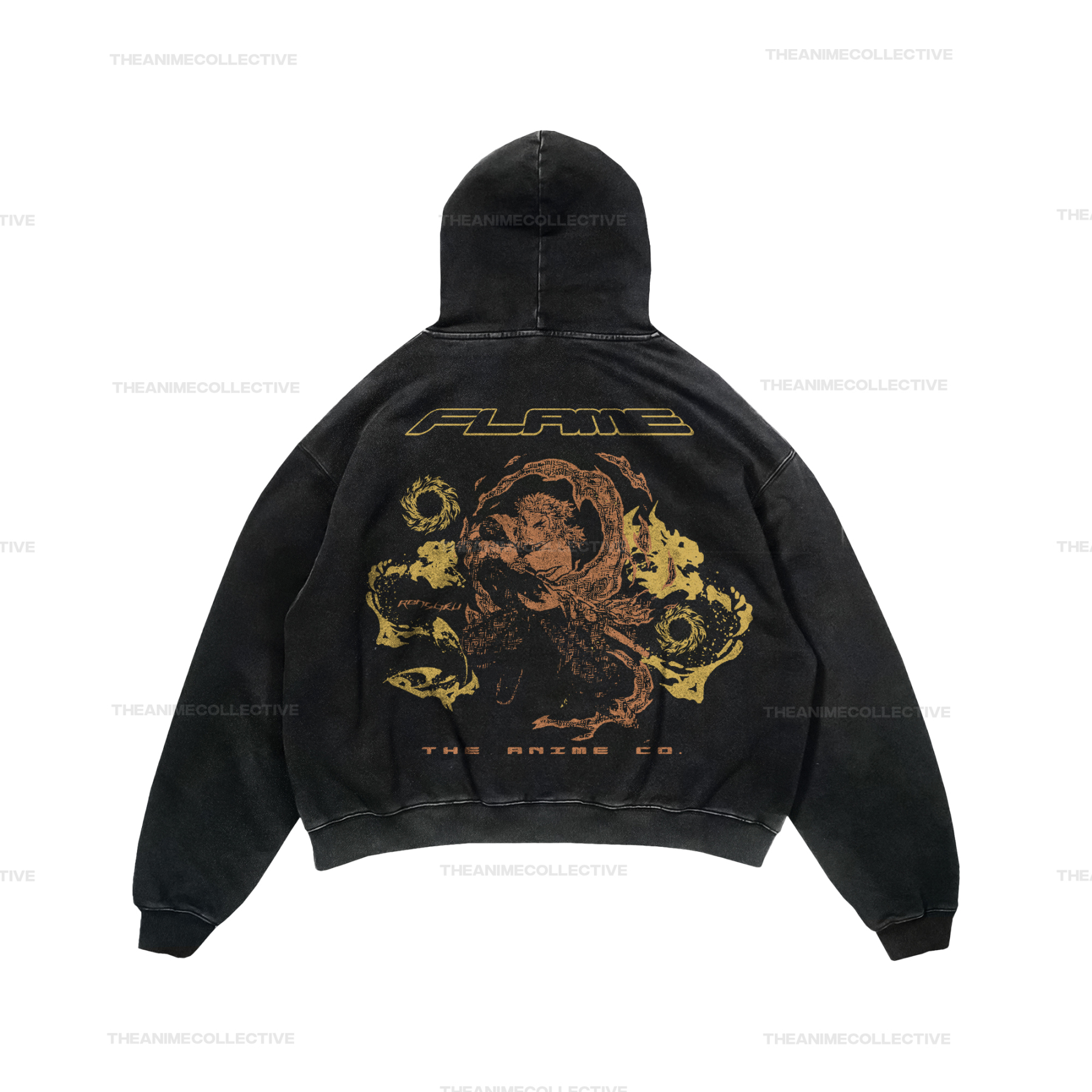 Rengoku Vintage Hoodie | Demon Slayer