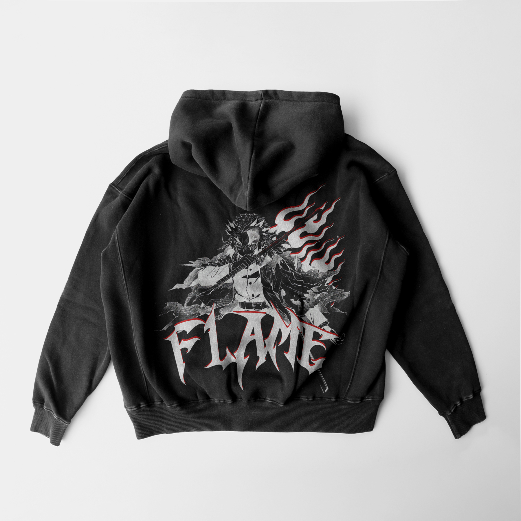 Rengoku "Flame" Heavy Hoodie | Demon Slayer