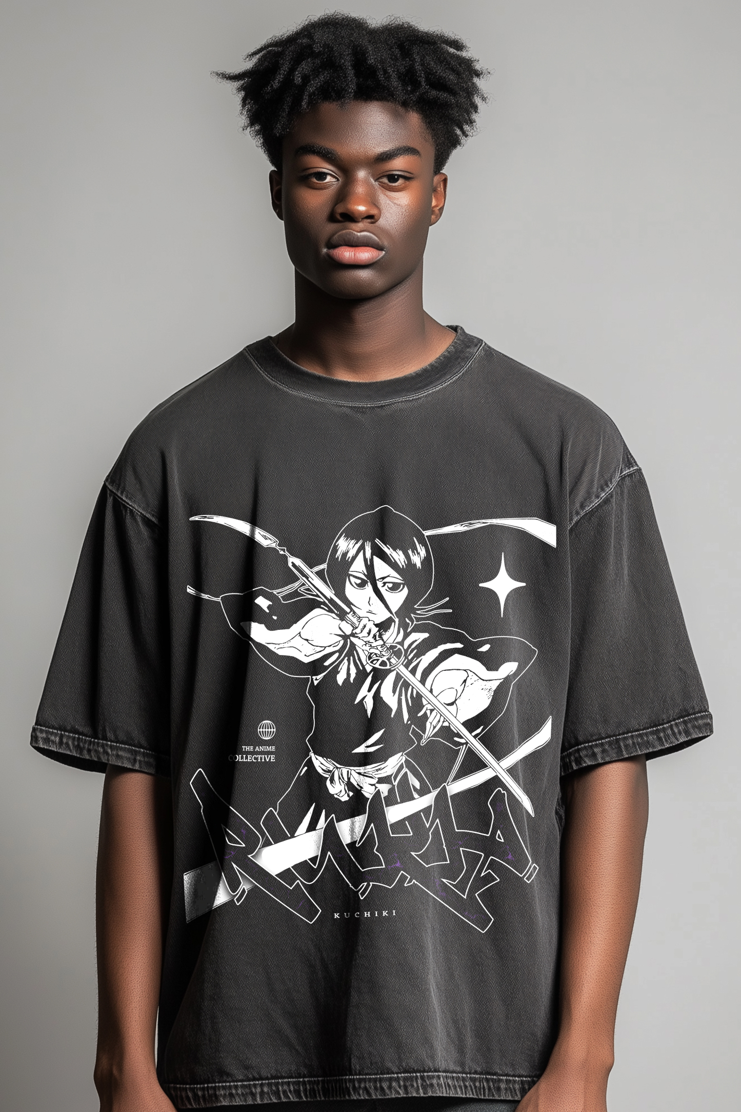 Rukia Vintage Oversized T-Shirt | Bleach