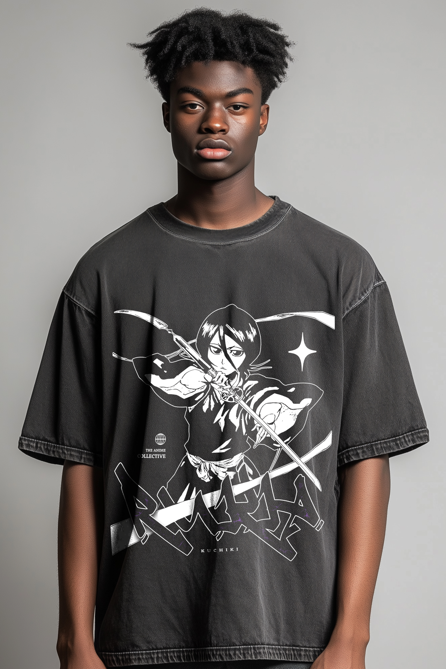 Rukia Vintage Oversized T-Shirt | Bleach