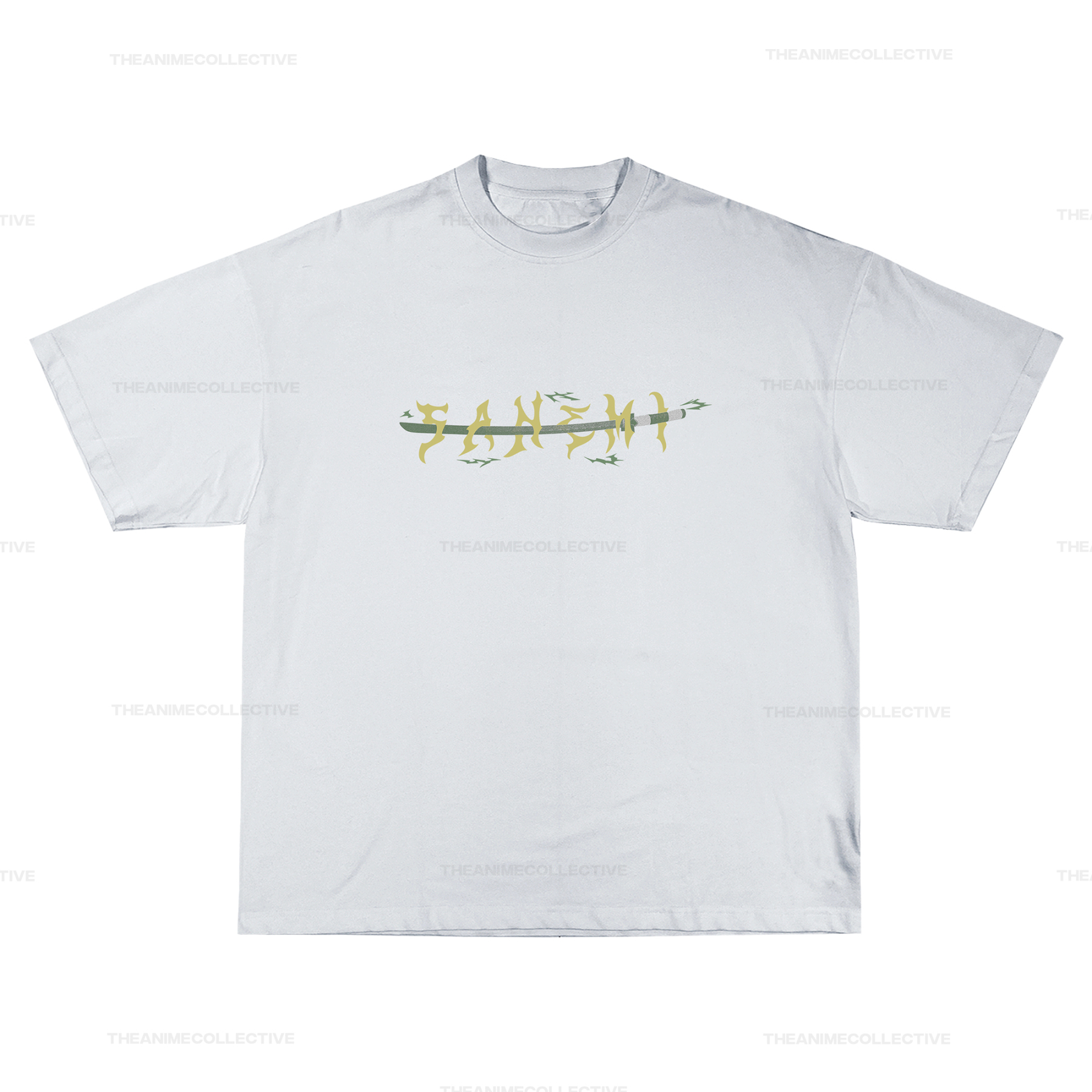 Sanemi White T-Shirt | Demon Slayer