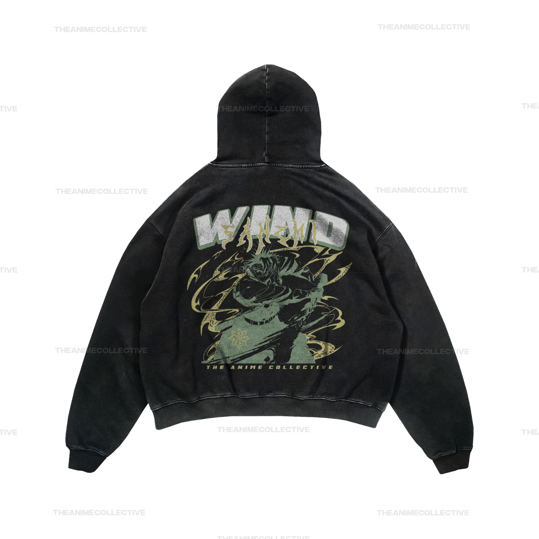 Sanemi Vintage Hoodie | Demon Slayer