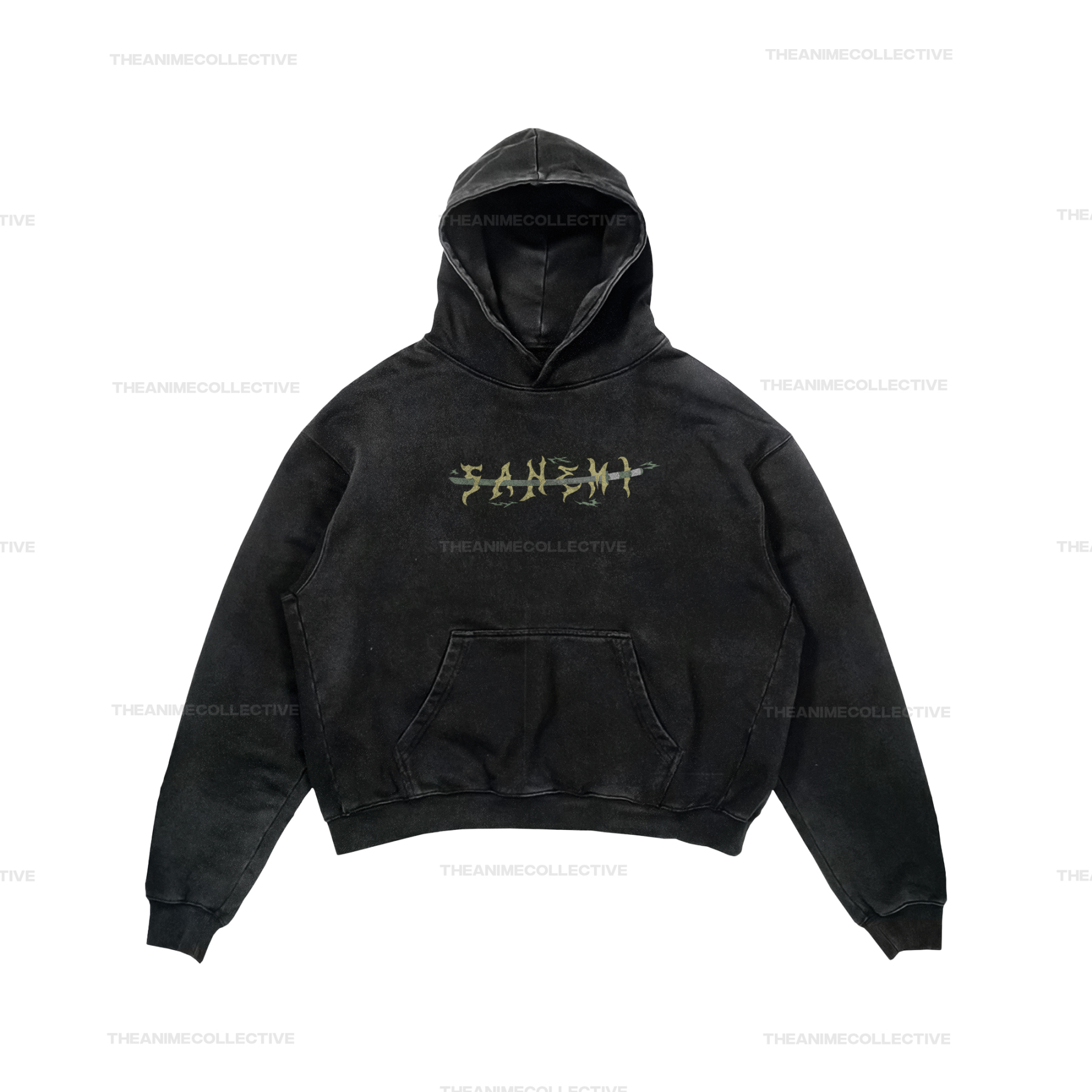 Sanemi Vintage Hoodie | Demon Slayer