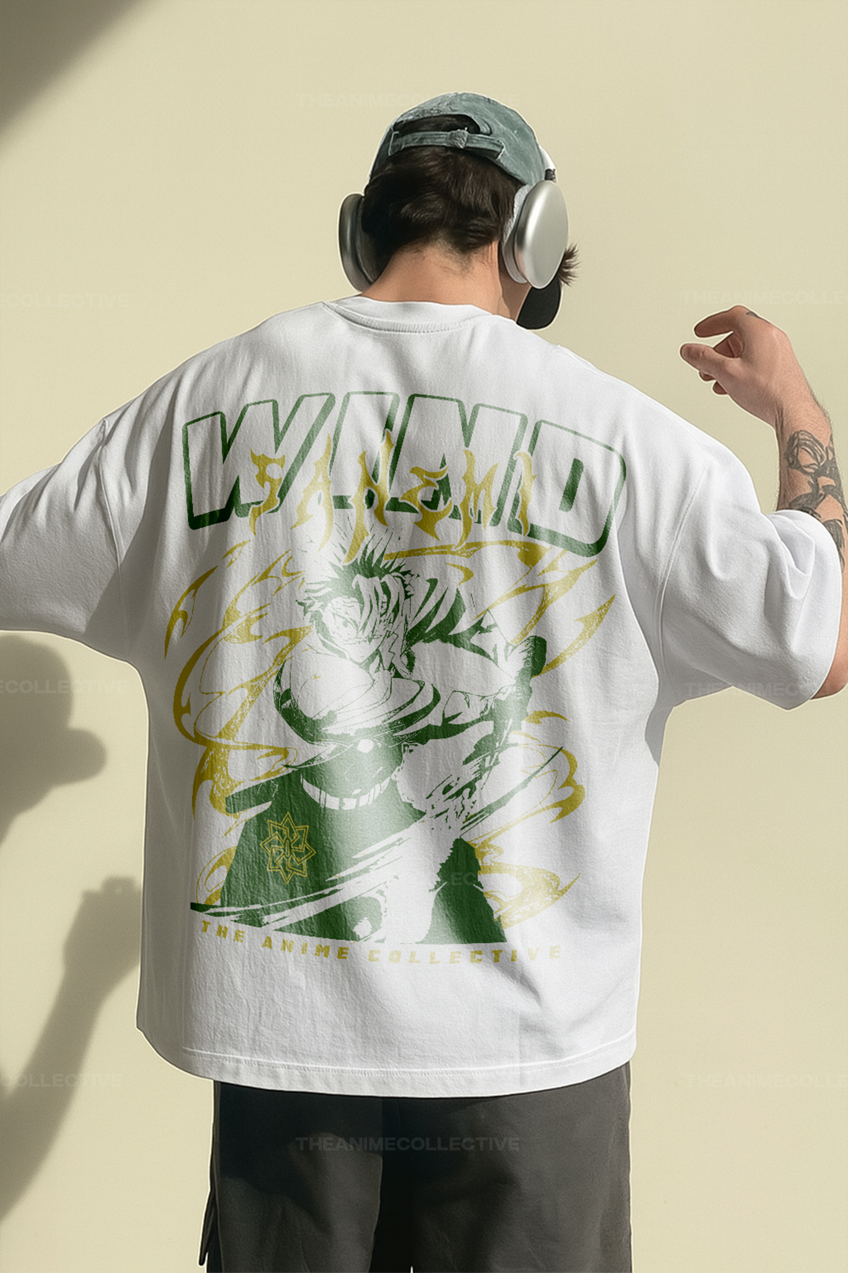 Sanemi White T-Shirt | Demon Slayer