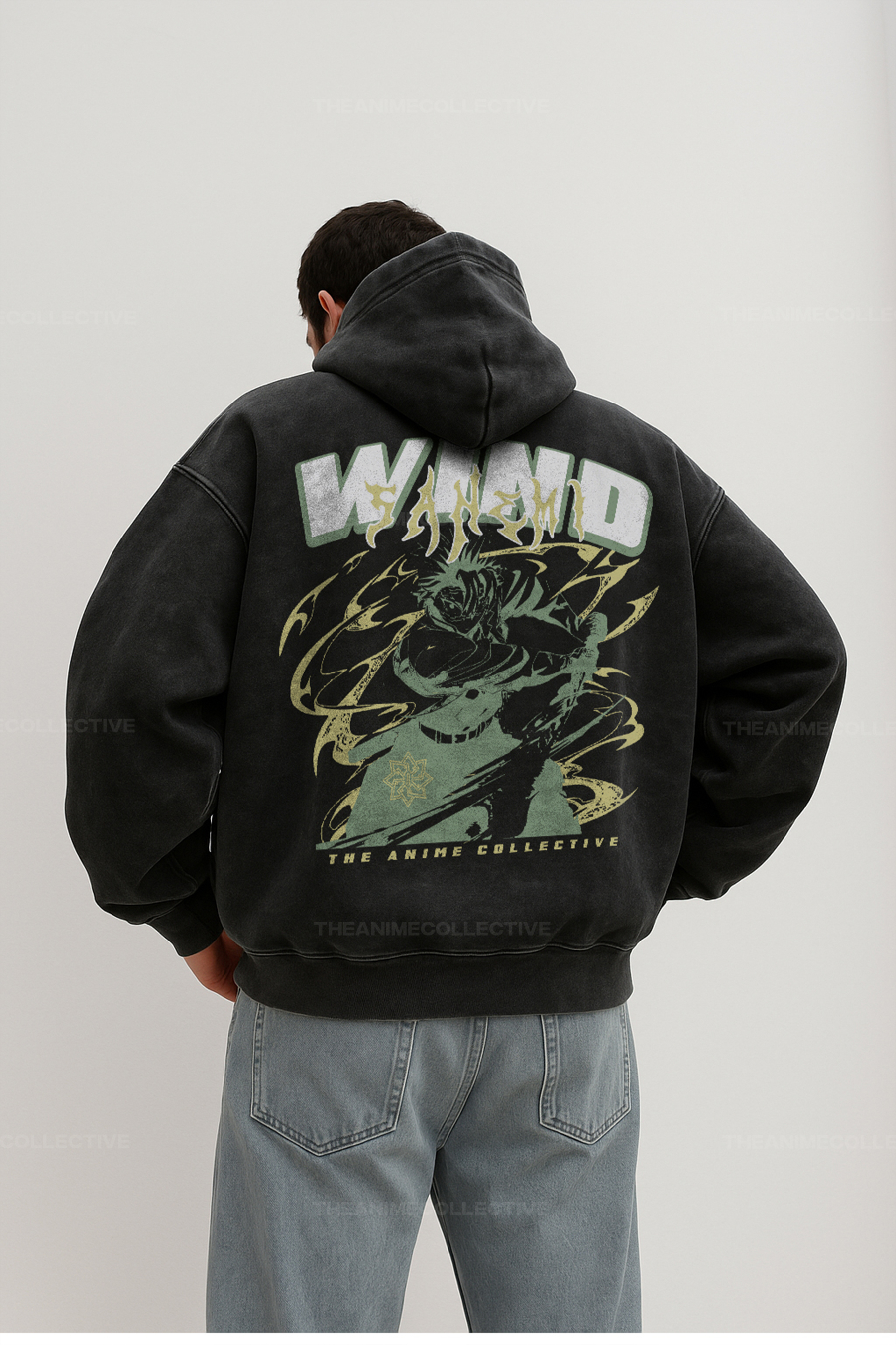 Sanemi Vintage Hoodie | Demon Slayer