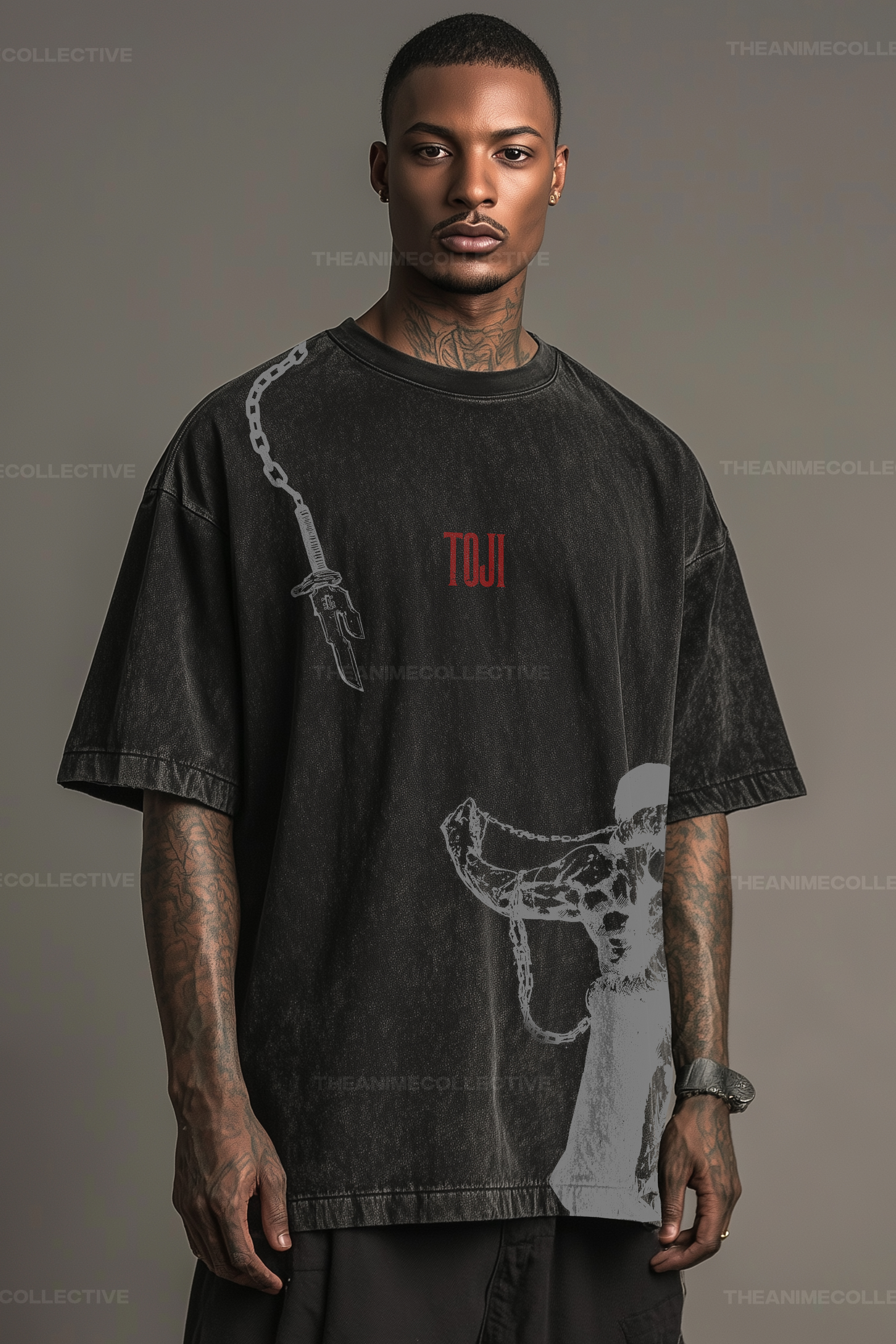 Toji Extended Vintage T-Shirt | Jujutsu Kaisen