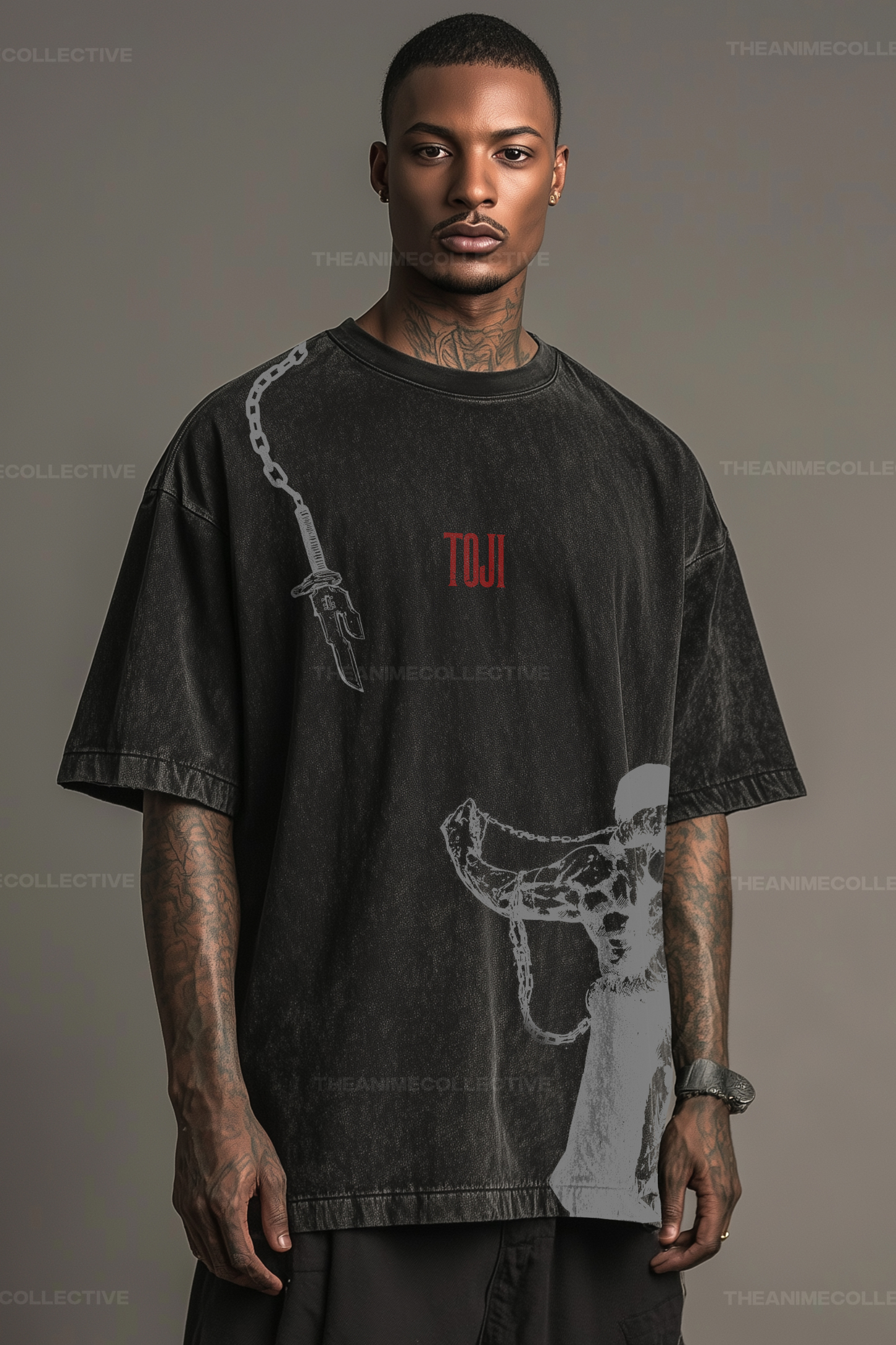 Toji Extended Vintage T-Shirt | Jujutsu Kaisen