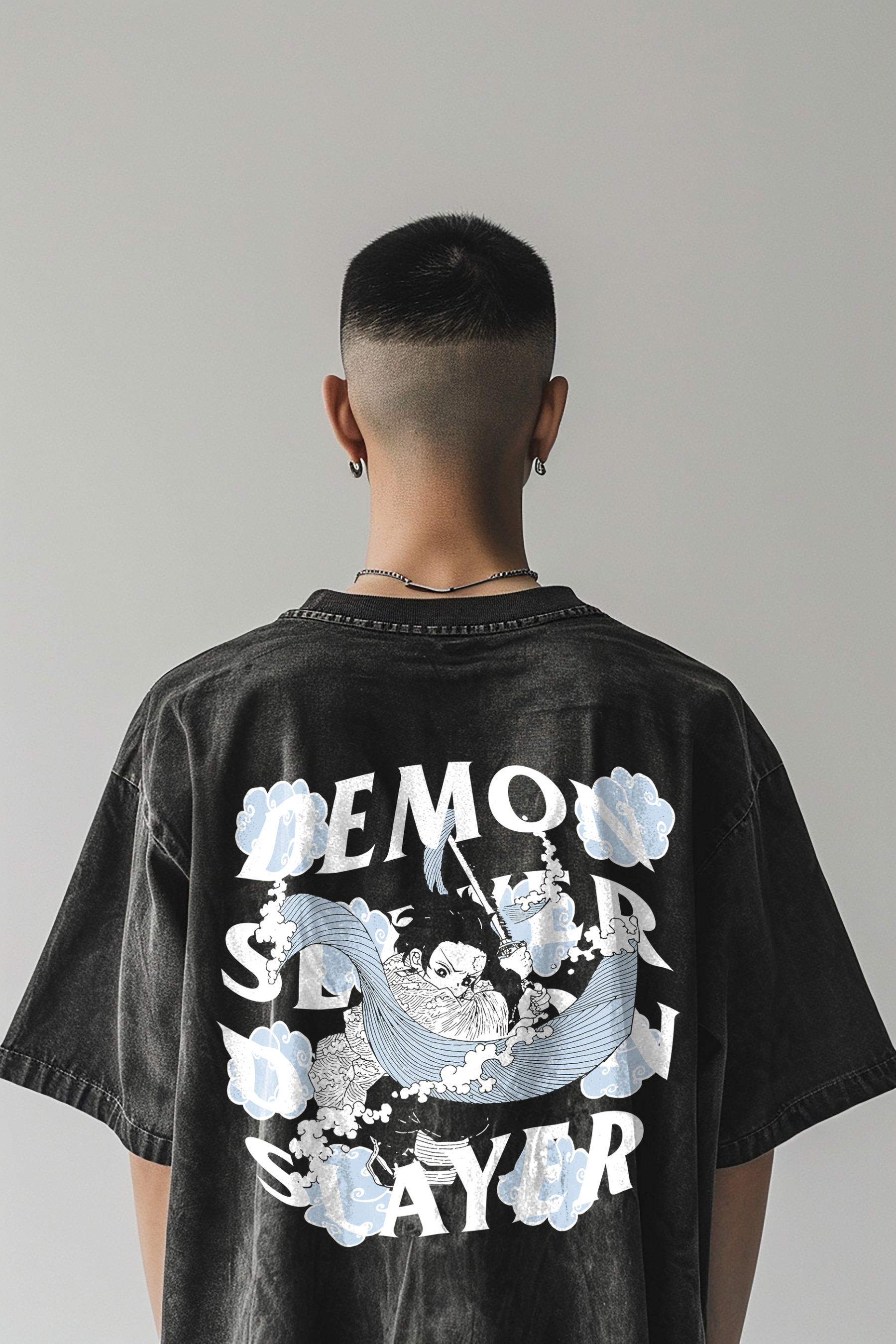 Tanjiro Kamado 2.0 Vintage Oversized T-Shirt | Demon Slayer