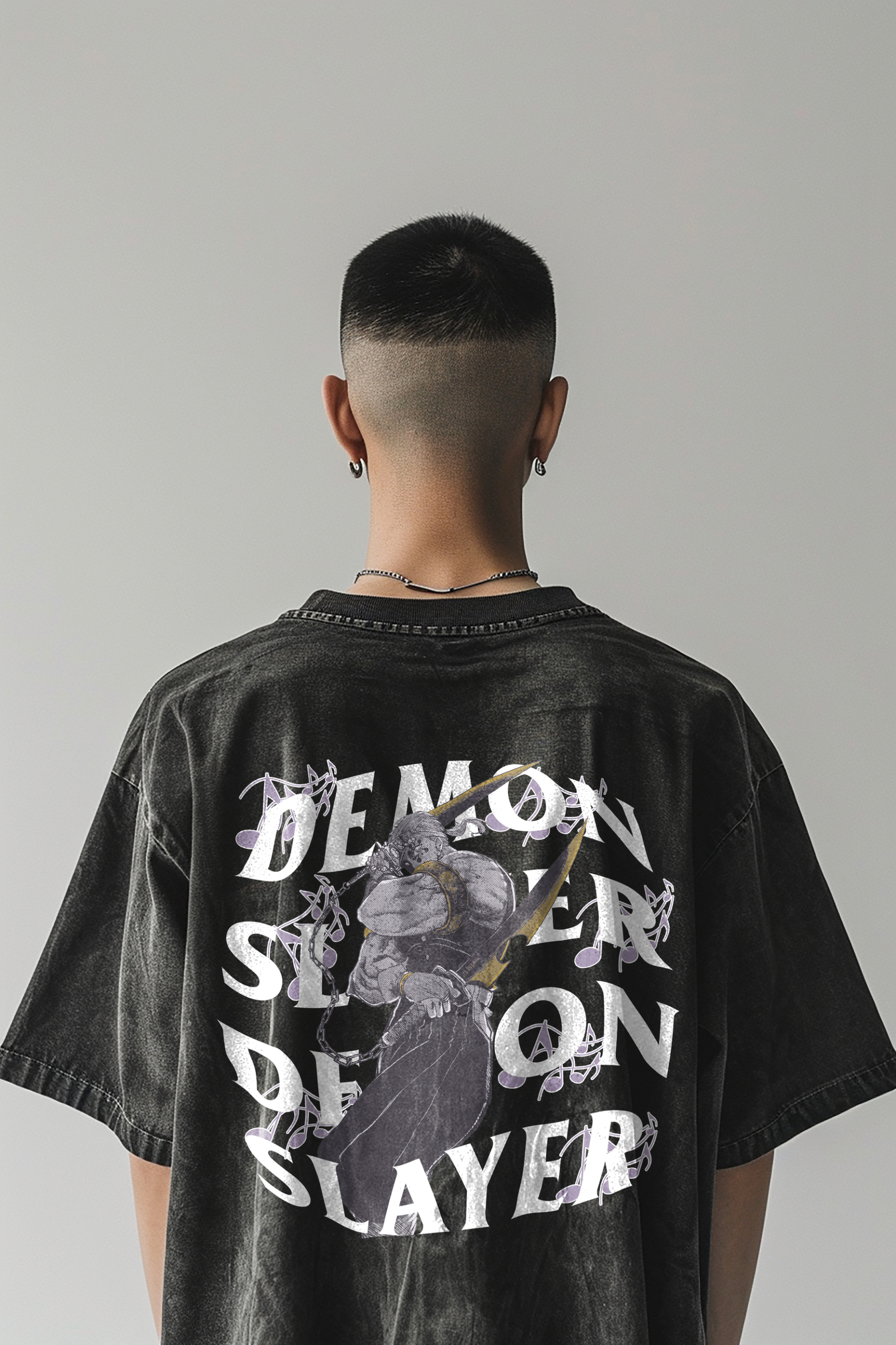Tengen Uzui 2.0 Vintage Oversized T-Shirt | Demon Slayer