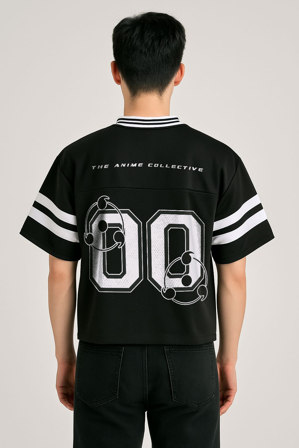 Uchiha Taped Mesh T-Shirt | Naruto