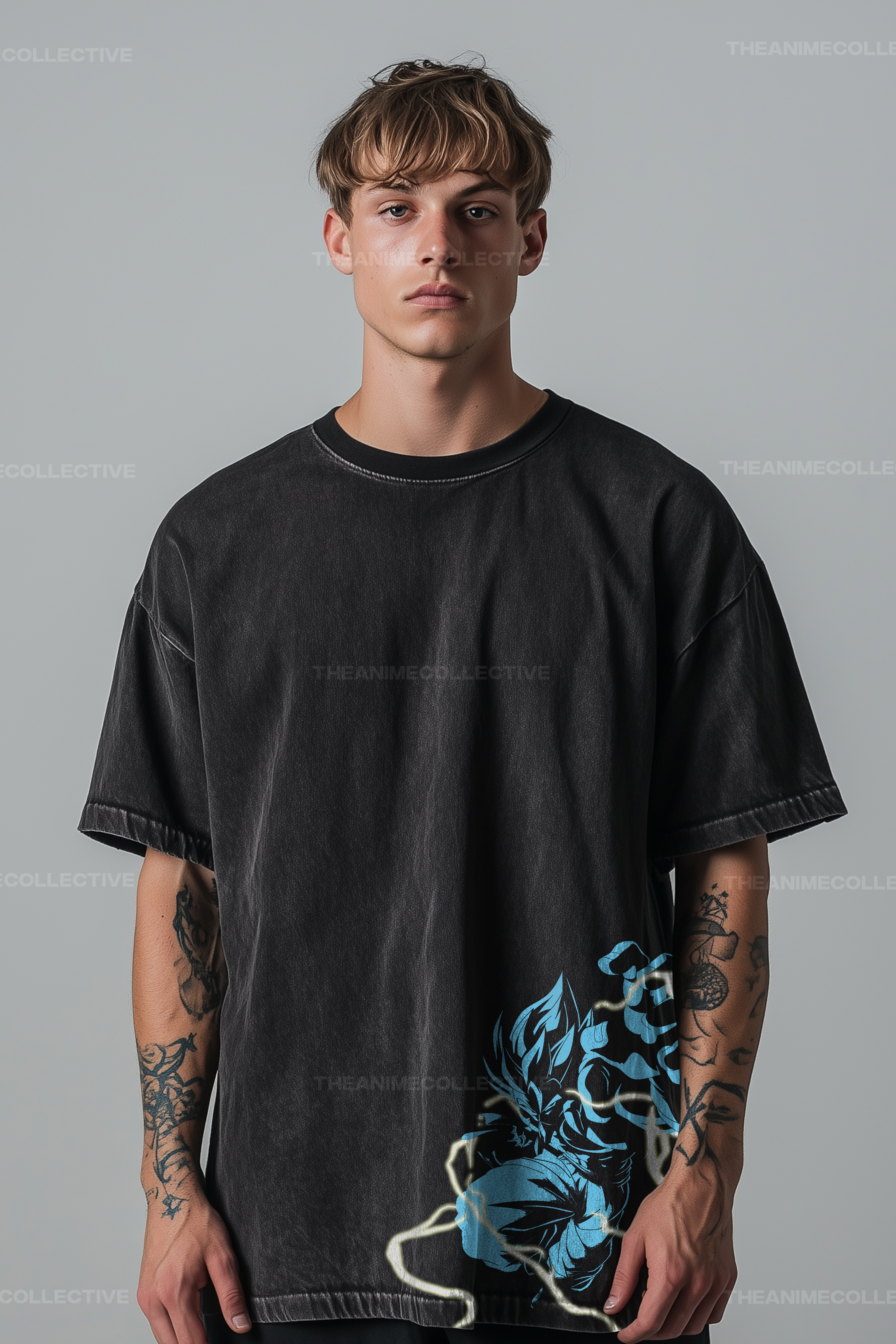 Vegito Extended Vintage T-Shirt | Dragon Ball Super