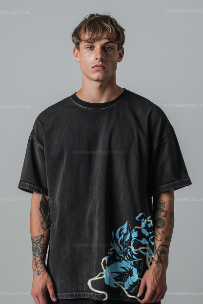 Vegito Extended Vintage T-Shirt | Dragon Ball Super