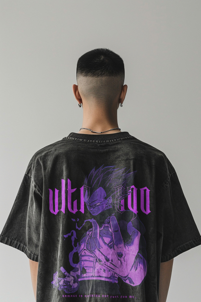 Vegeta Ultra Ego Vintage T-Shirt | Dragon Ball Super