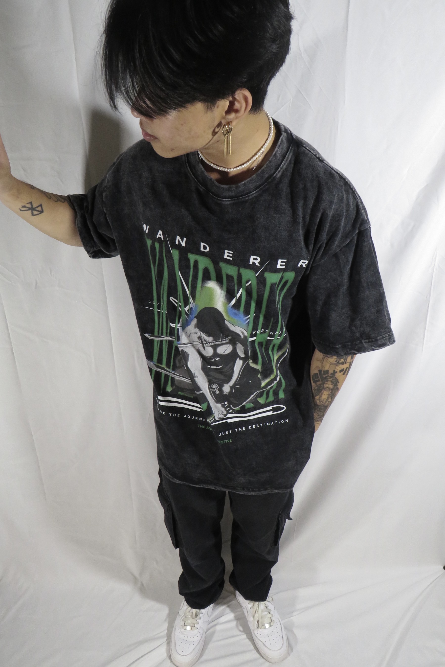 Zoro Vintage Oversized T-Shirt | One Piece