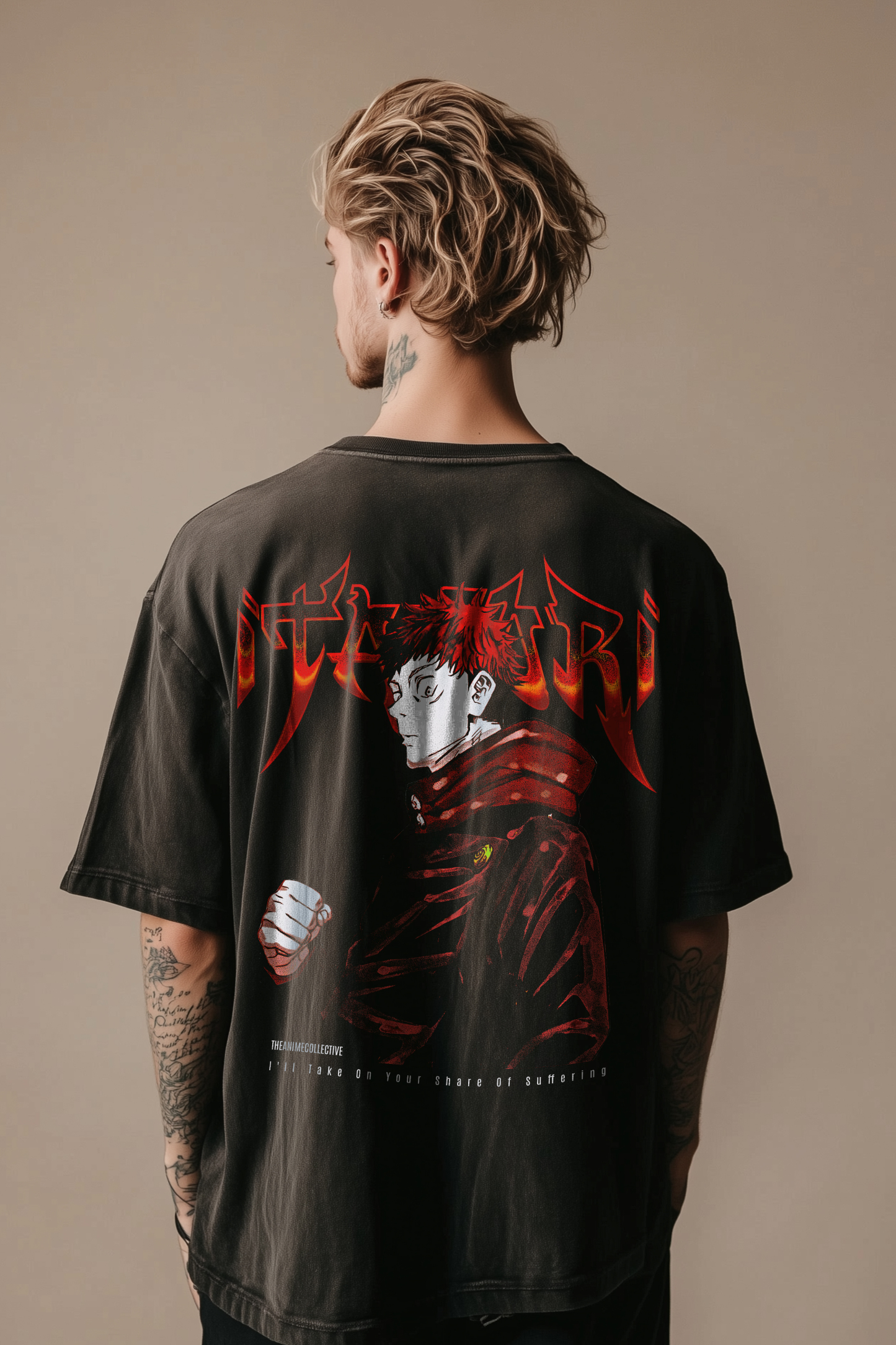 Yuji Vintage T-Shirt | Jujutsu Kaisen